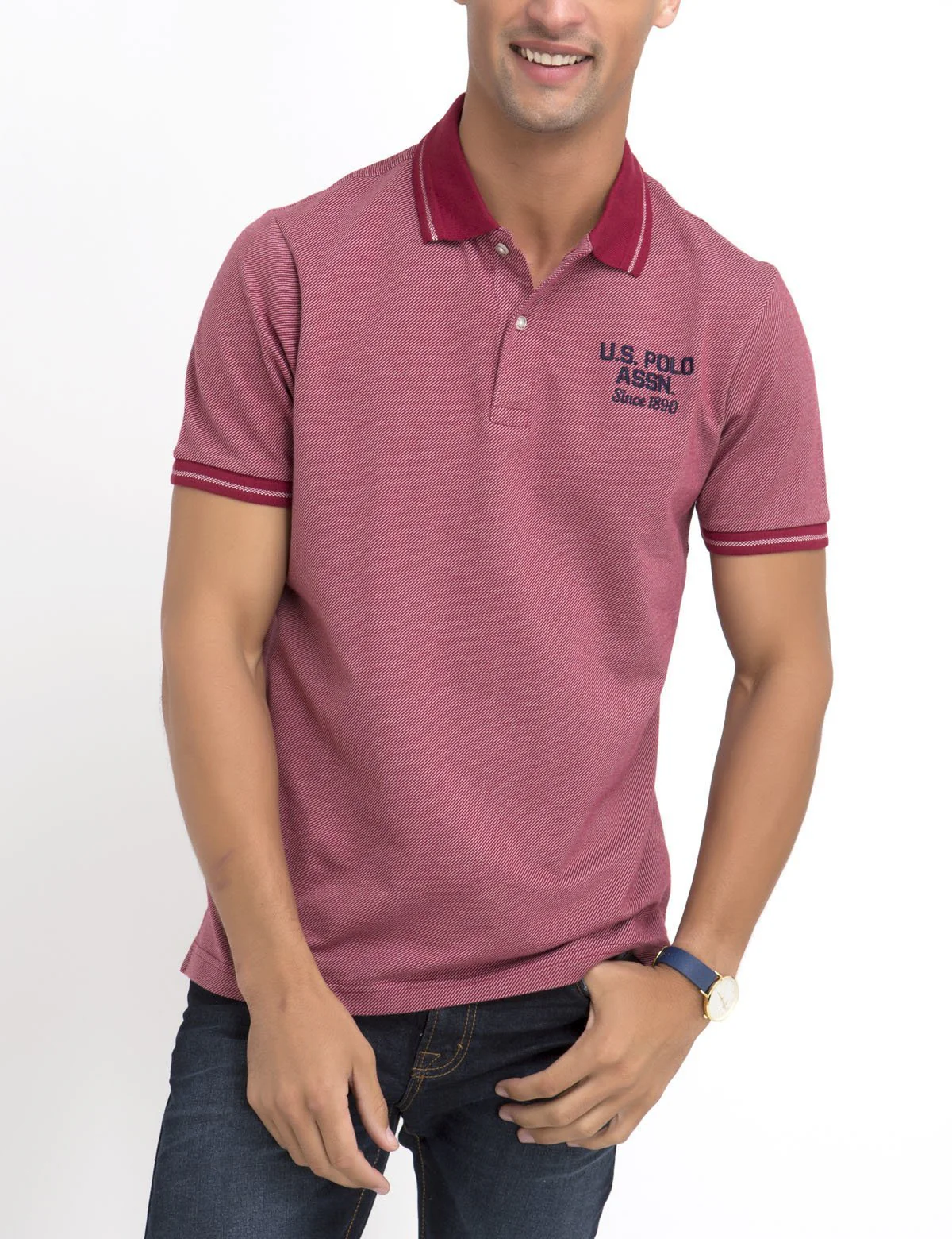 JACQUARD JERSEY POLO SHIRT - Image 10