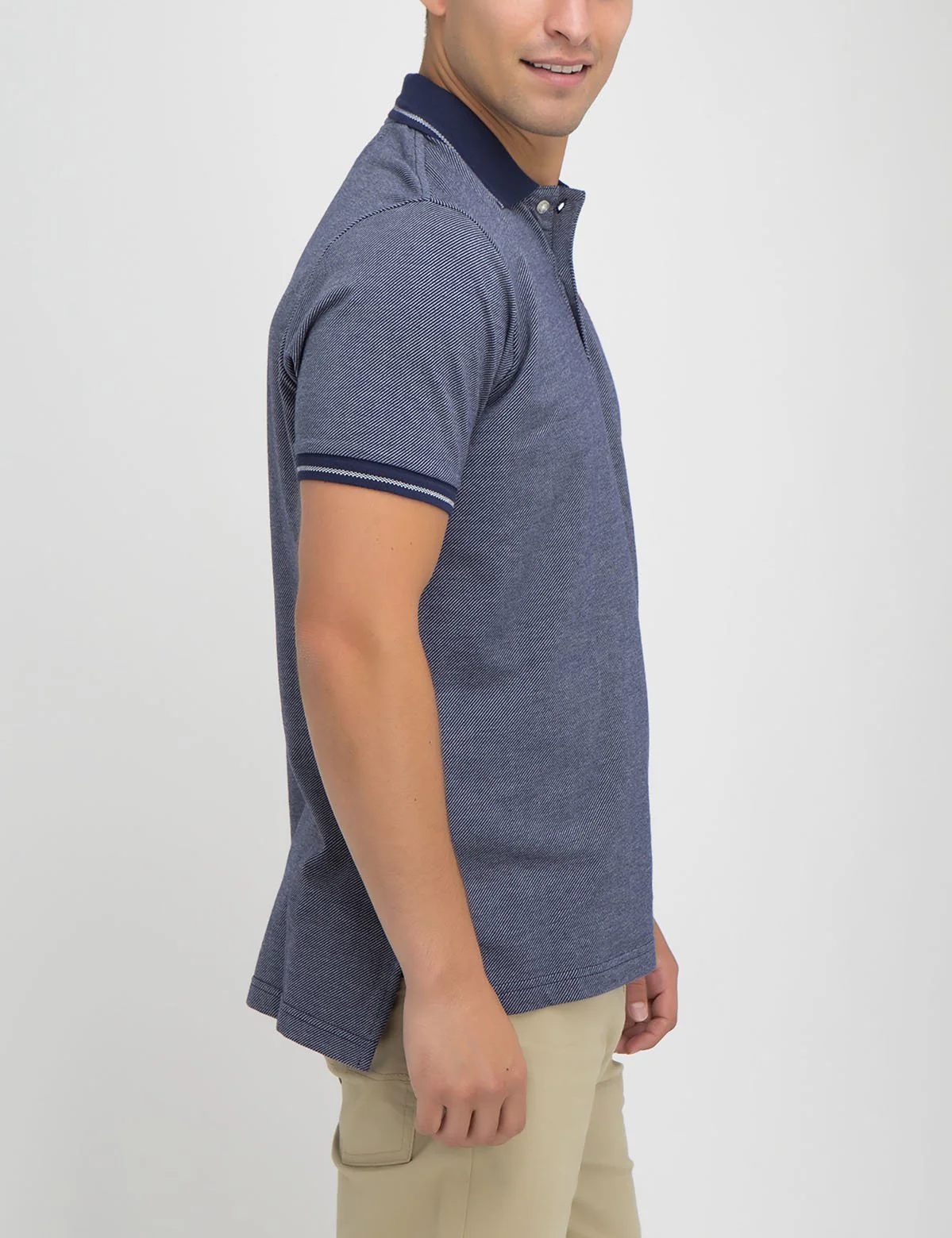 JACQUARD JERSEY POLO SHIRT - Image 13