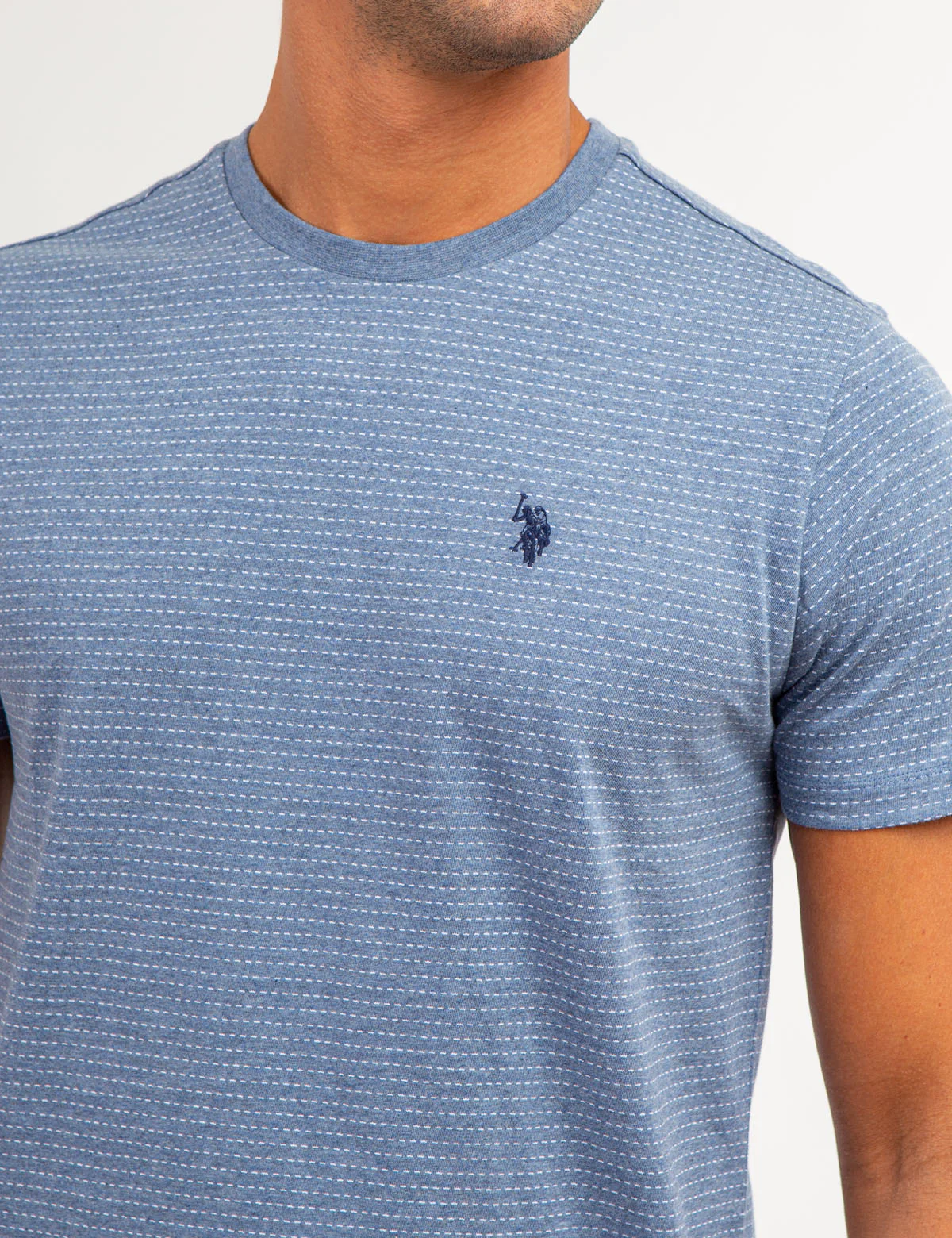 JACQUARD MICRO STRIPE T-SHIRT - Image 10