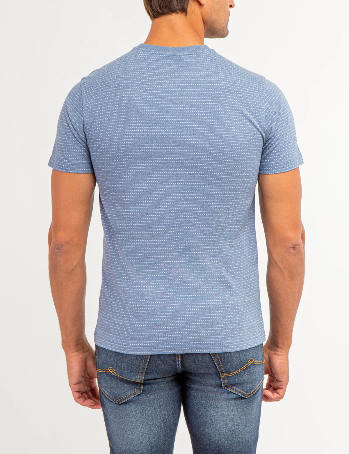 JACQUARD MICRO STRIPE T-SHIRT - Image 11