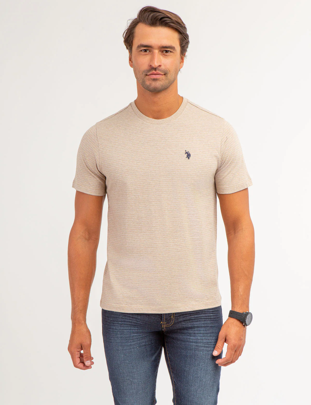 JACQUARD MICRO STRIPE T-SHIRT - Image 5