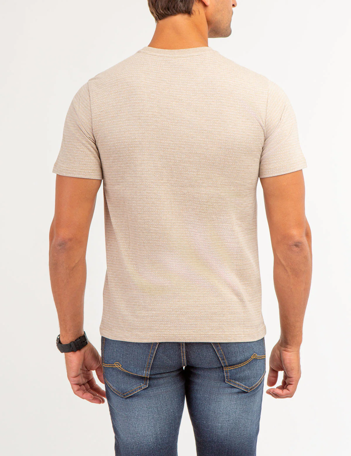 JACQUARD MICRO STRIPE T-SHIRT - Image 8