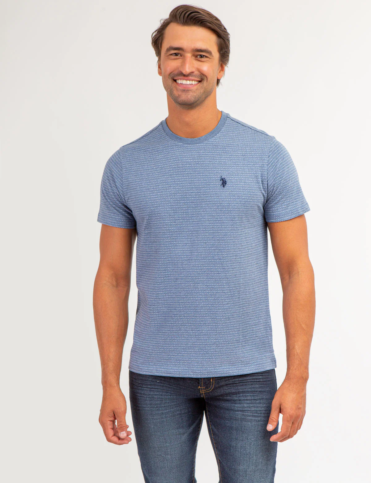 JACQUARD MICRO STRIPE T-SHIRT - Image 9
