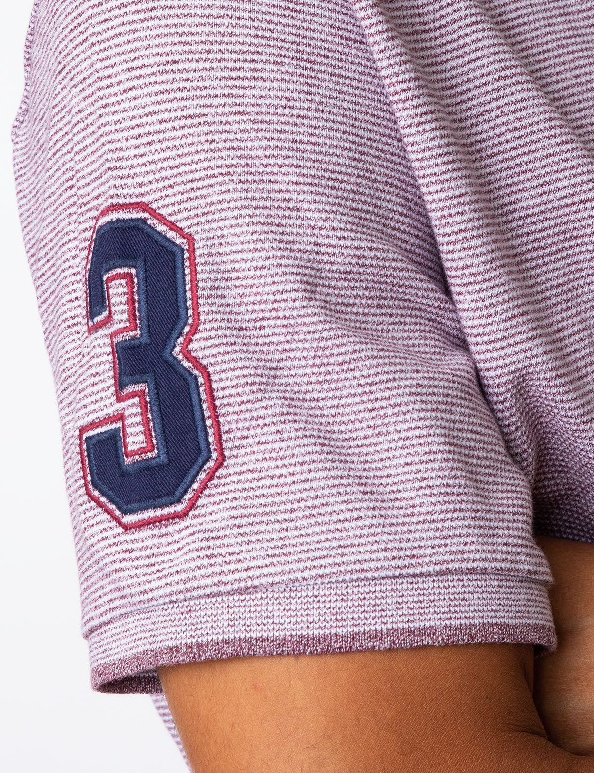 JACQUARD STRIPE BIG LOGO POLO SHIRT - Image 4