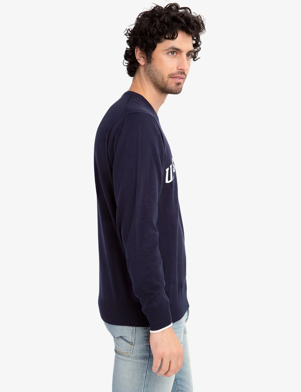 JERSEY CREW NECK SWEATER - Image 3