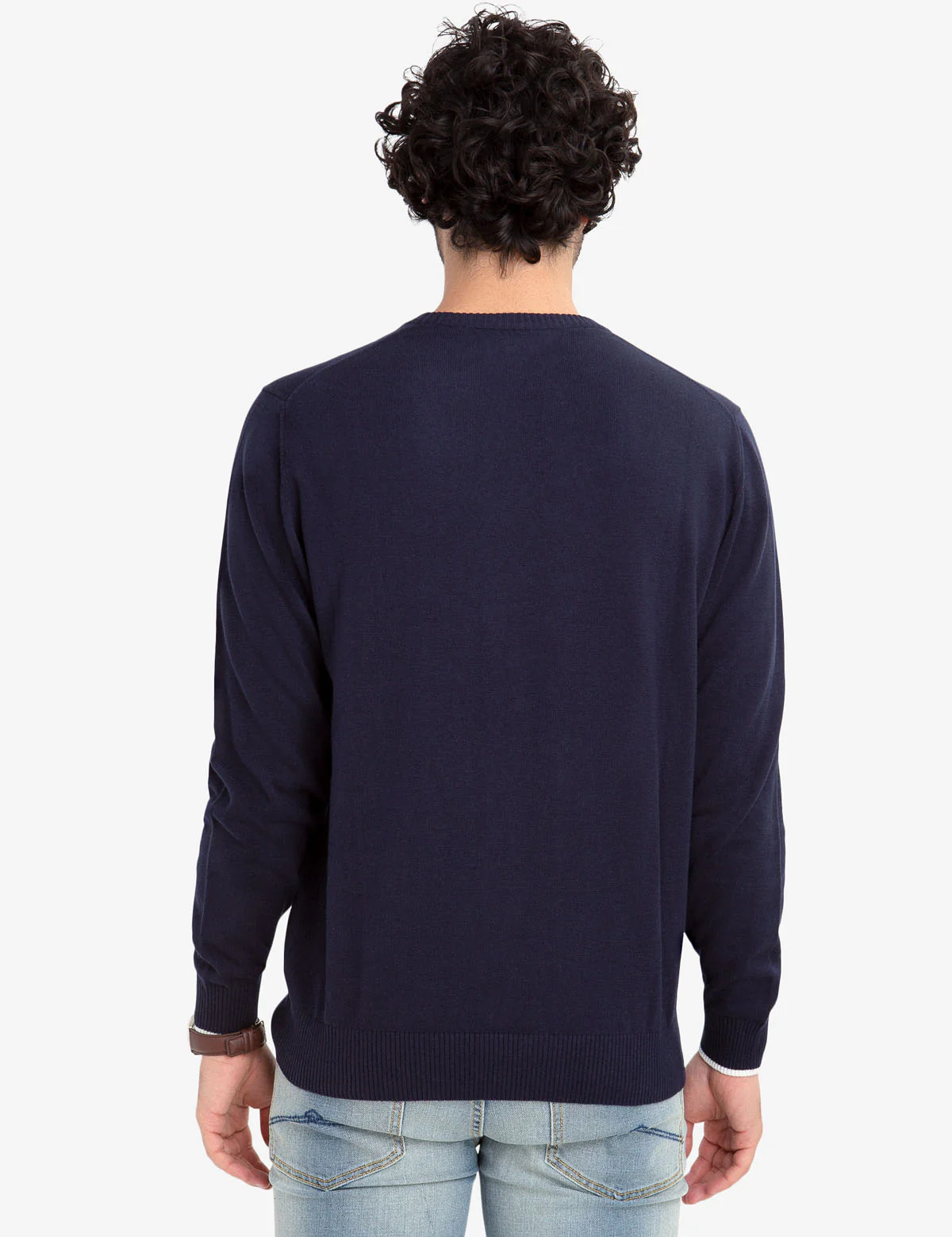 JERSEY CREW NECK SWEATER - Image 4