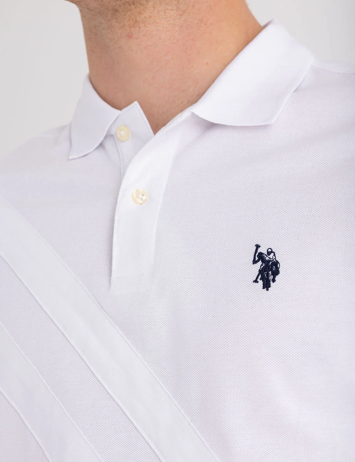 JERSEY DOUBLE SASH POLO SHIRT - Image 2