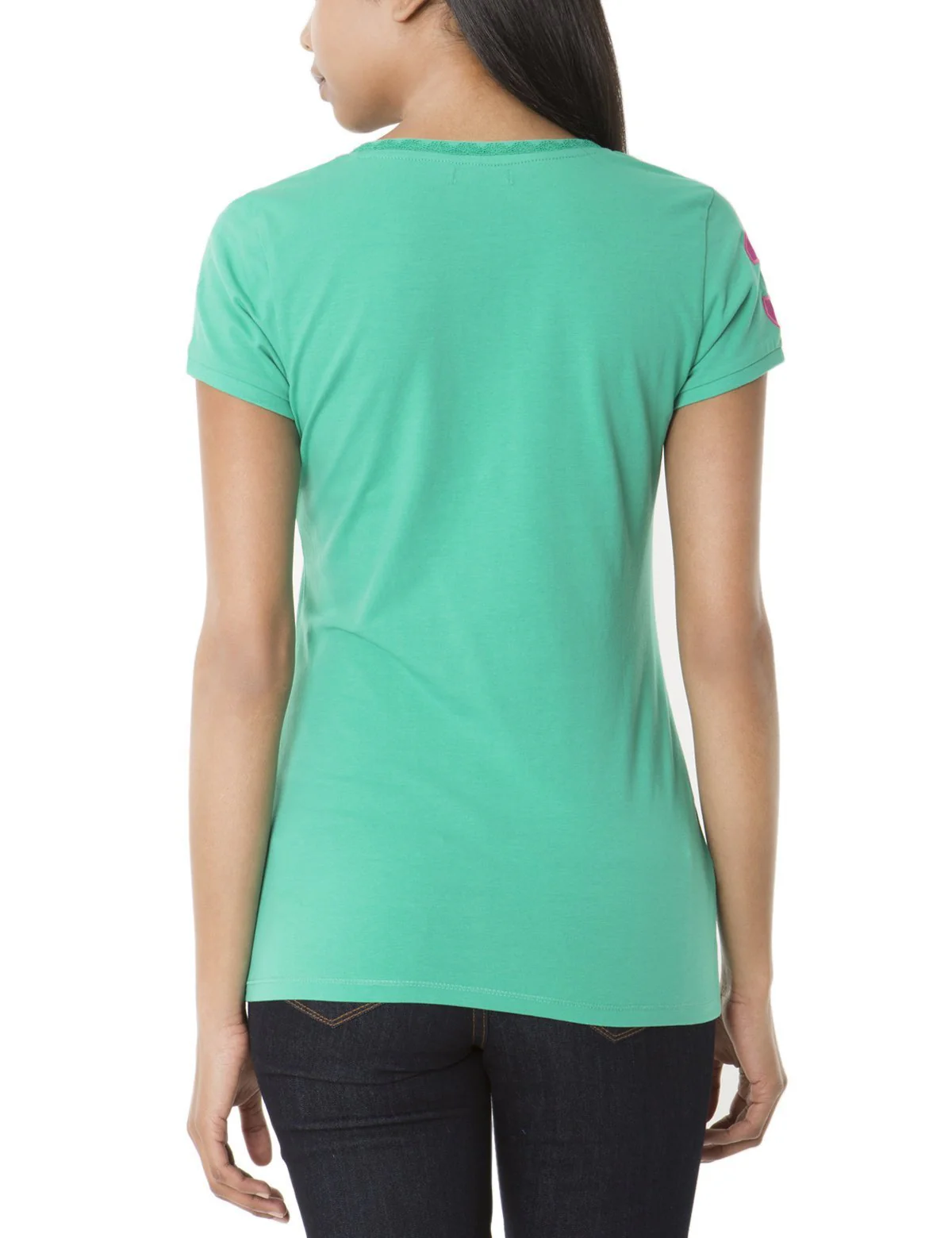 LACE NECKLINE T-SHIRT - Image 15