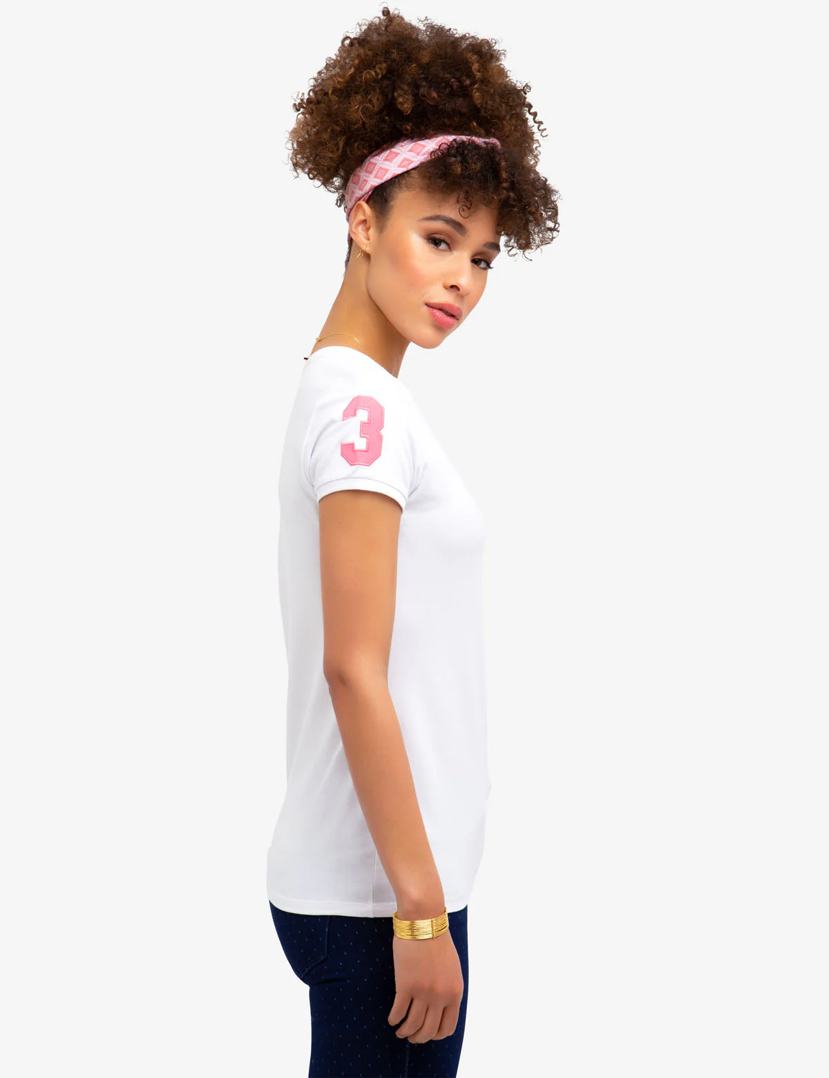 LACE NECKLINE T-SHIRT - Image 3