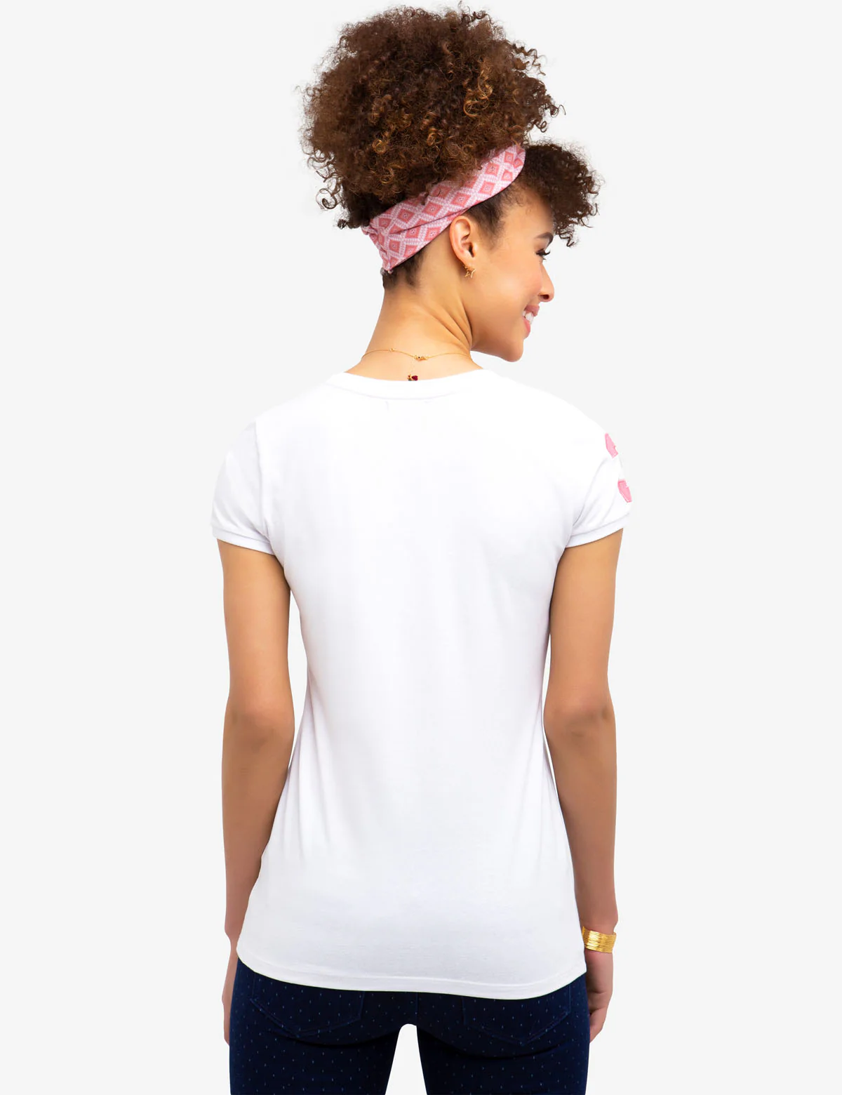 LACE NECKLINE T-SHIRT - Image 4