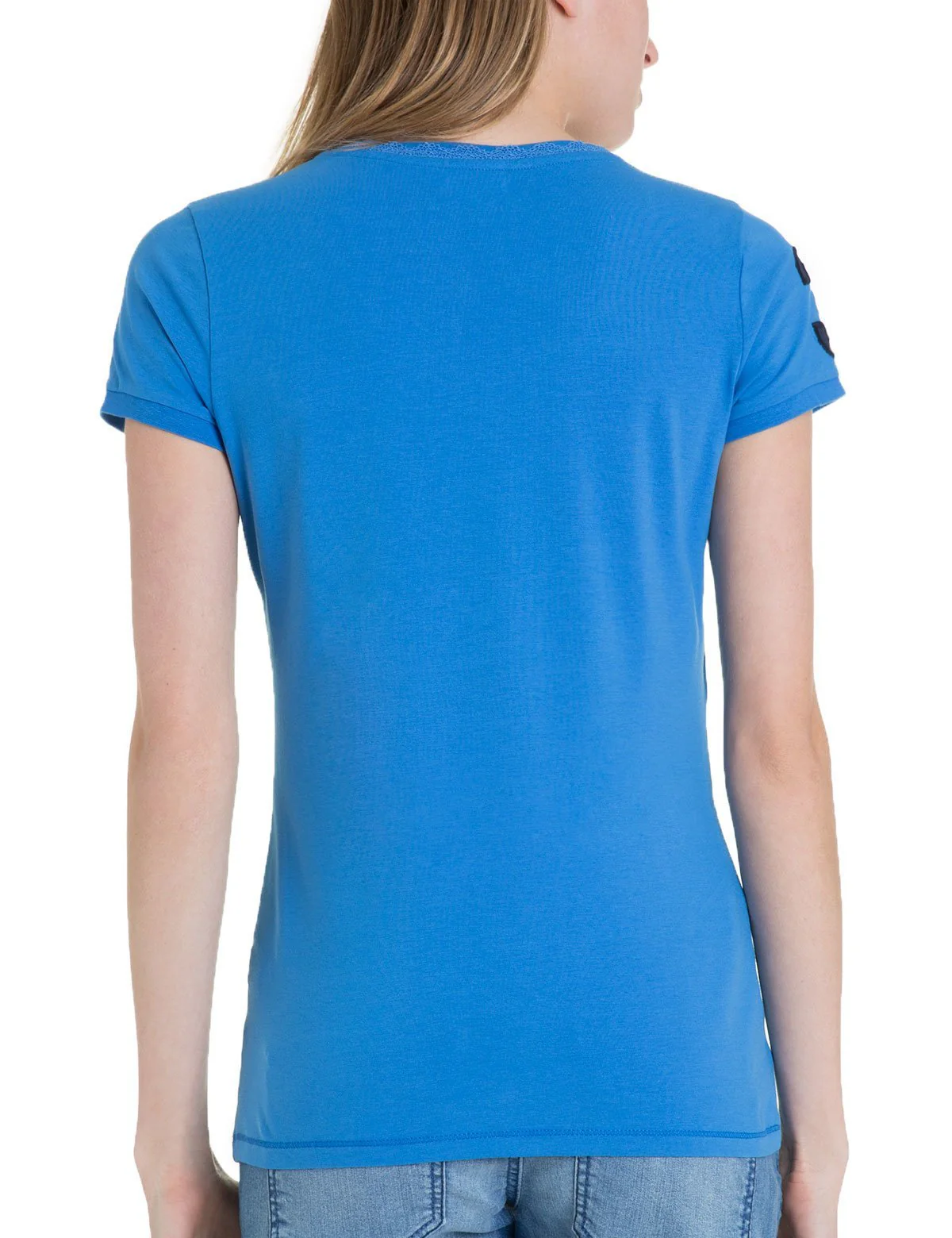 LACE NECKLINE T-SHIRT - Image 7