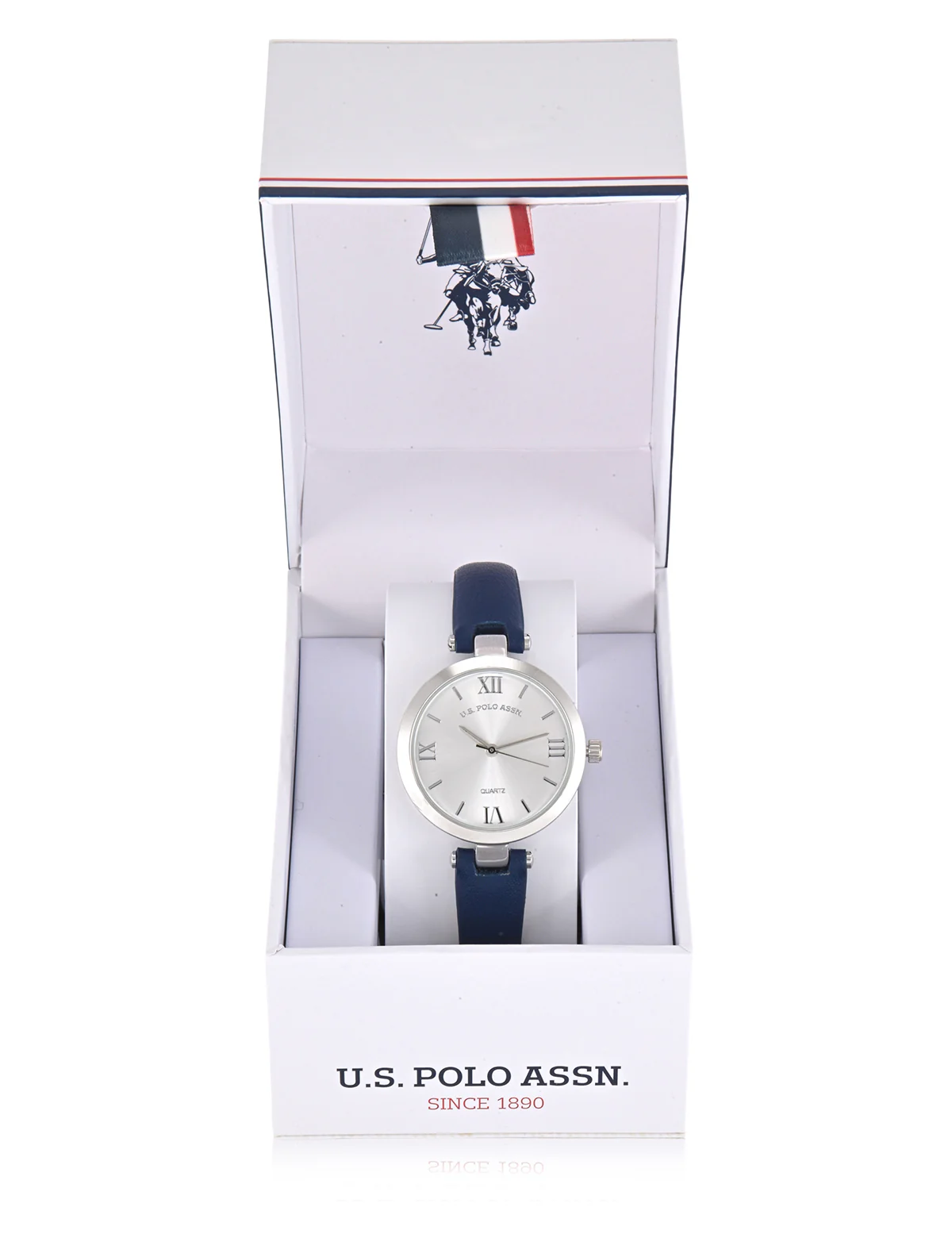LADIES BLUE STRAP WATCH - Image 3