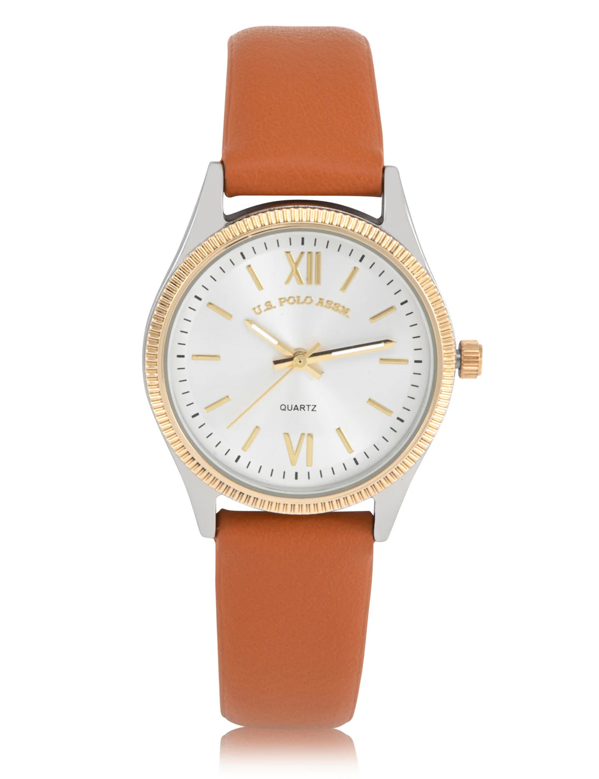 LADIES BROWN STRAP WATCH