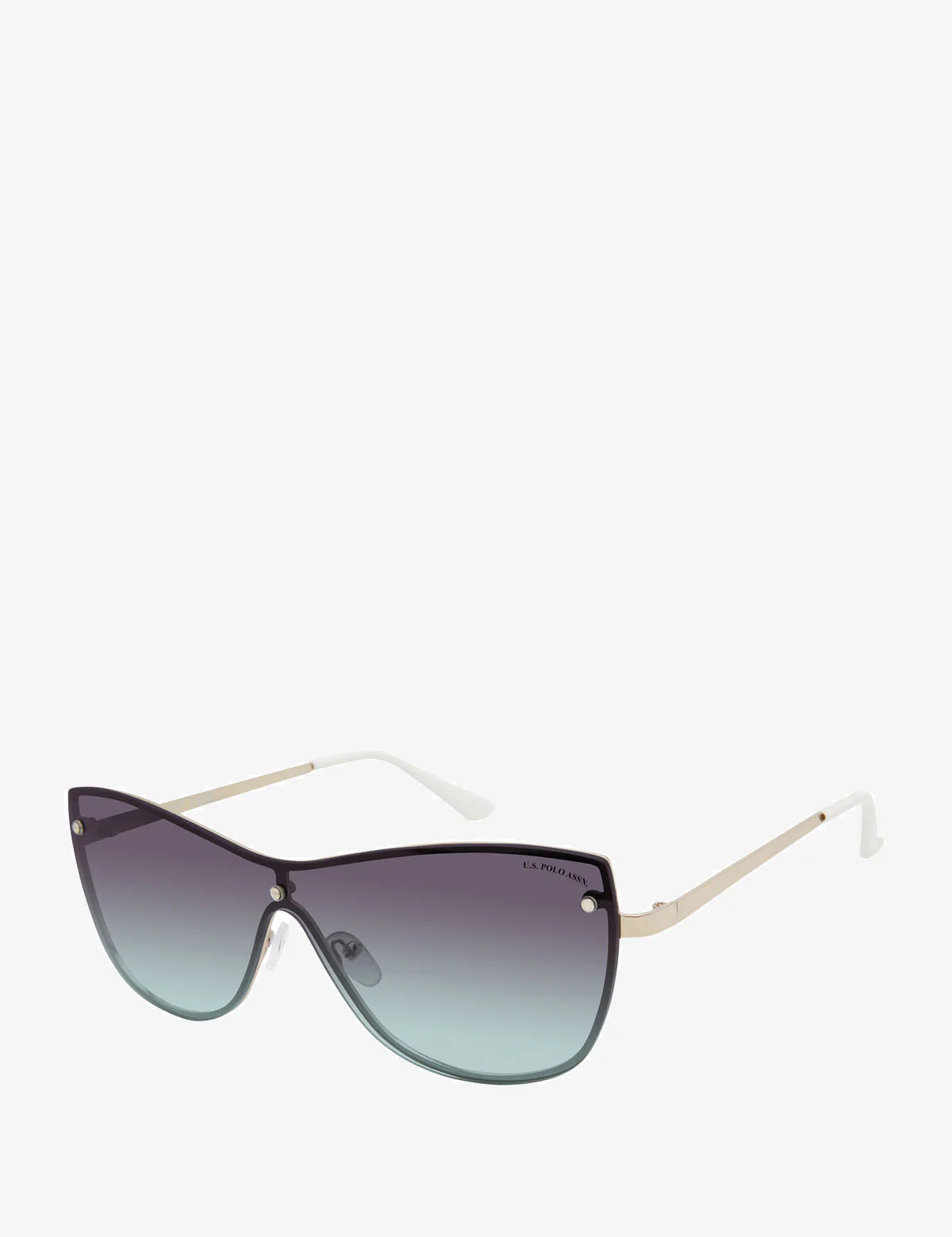 LADIES CAT EYE SHIELD SUNGLASSES - Image 2