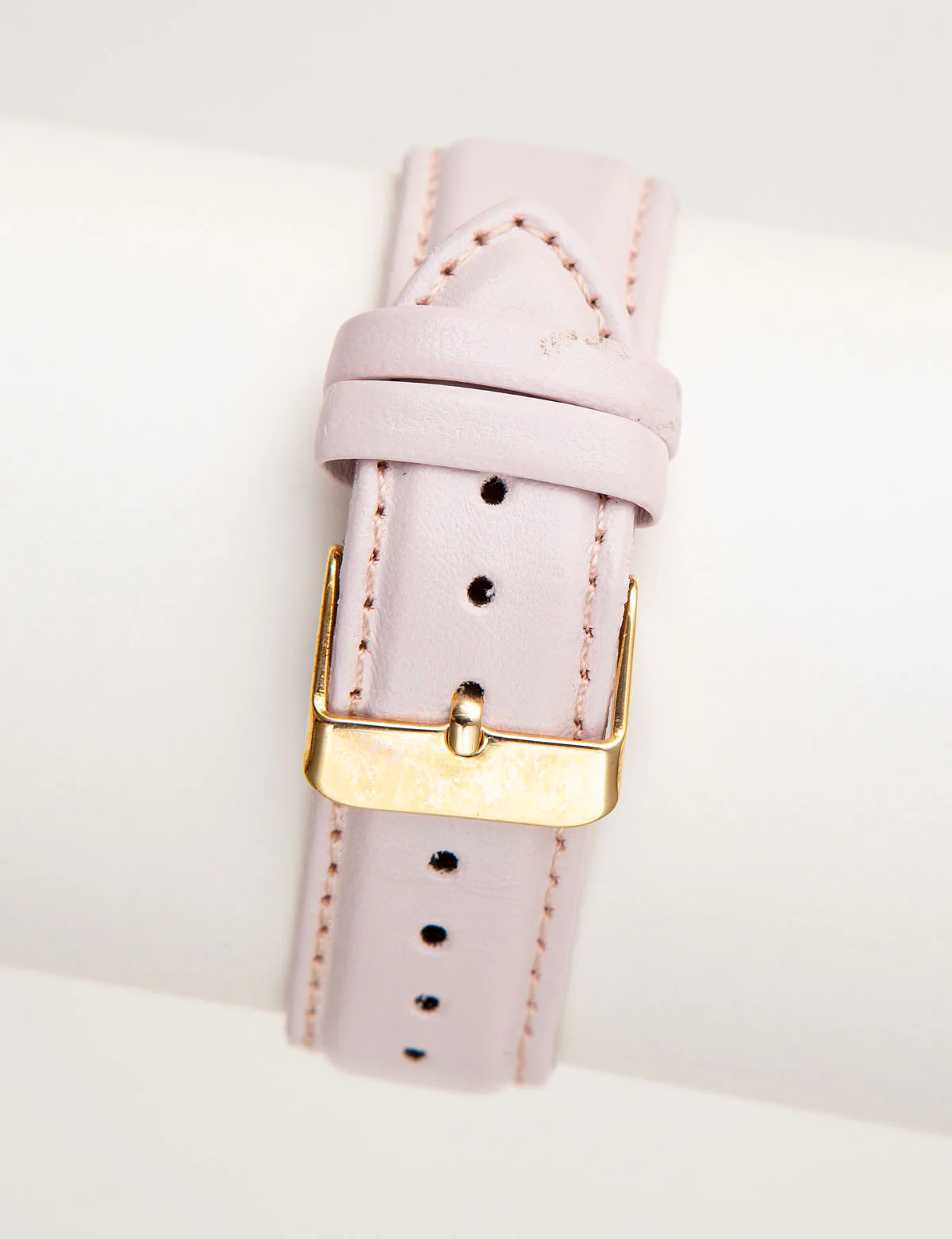 LADIES CLASSIC PINK STRAP WATCH - Image 2