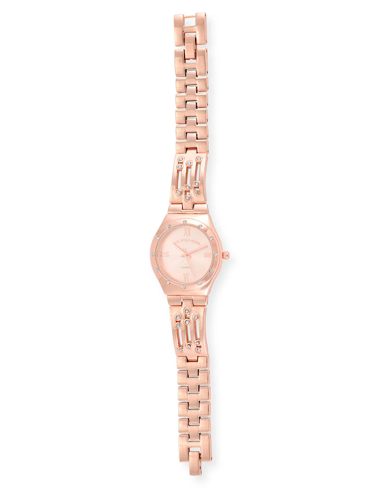 LADIES GOLD ANALOG BRACELET WATCH - Image 5