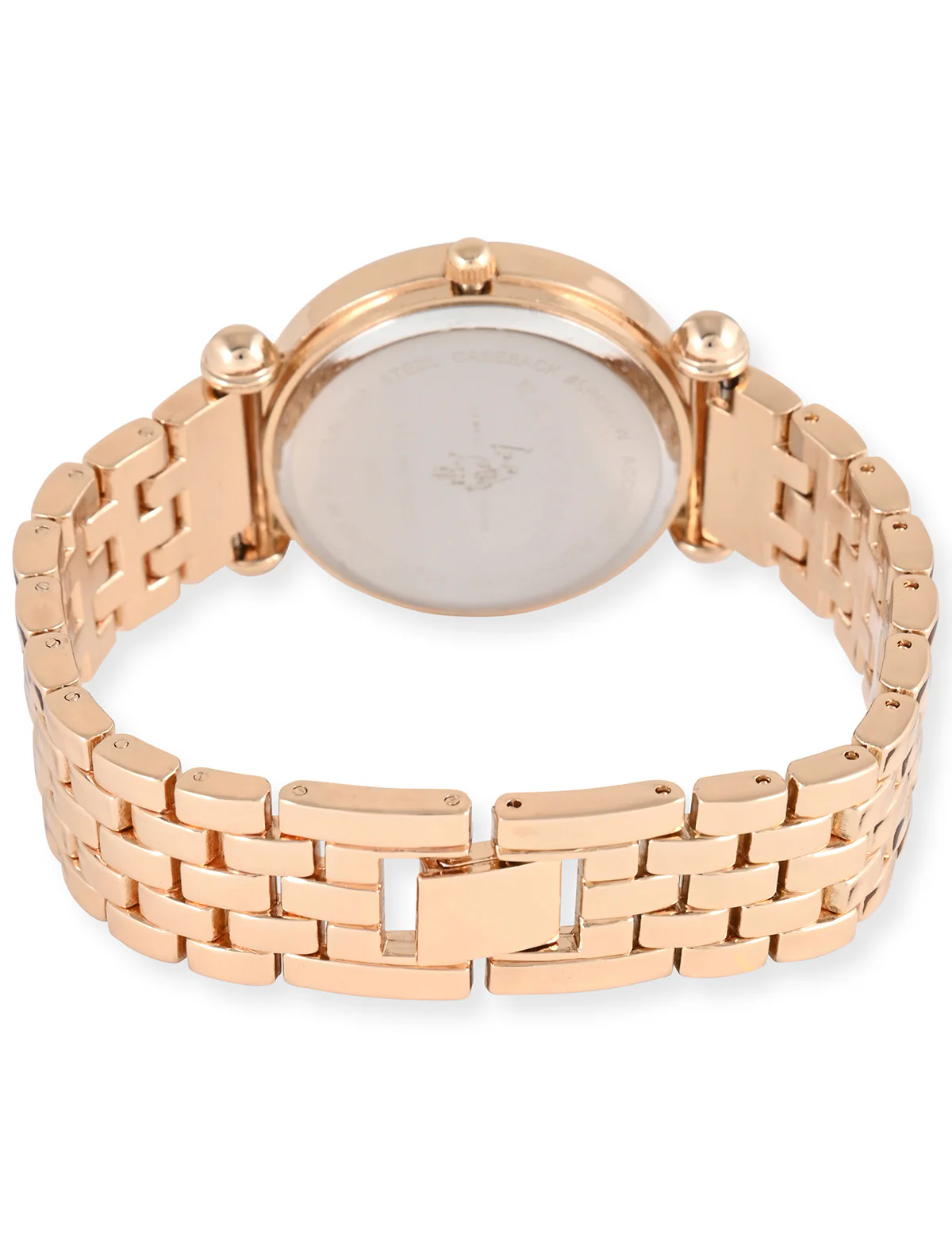 LADIES GOLDTONE BRACELET WATCH - Image 5