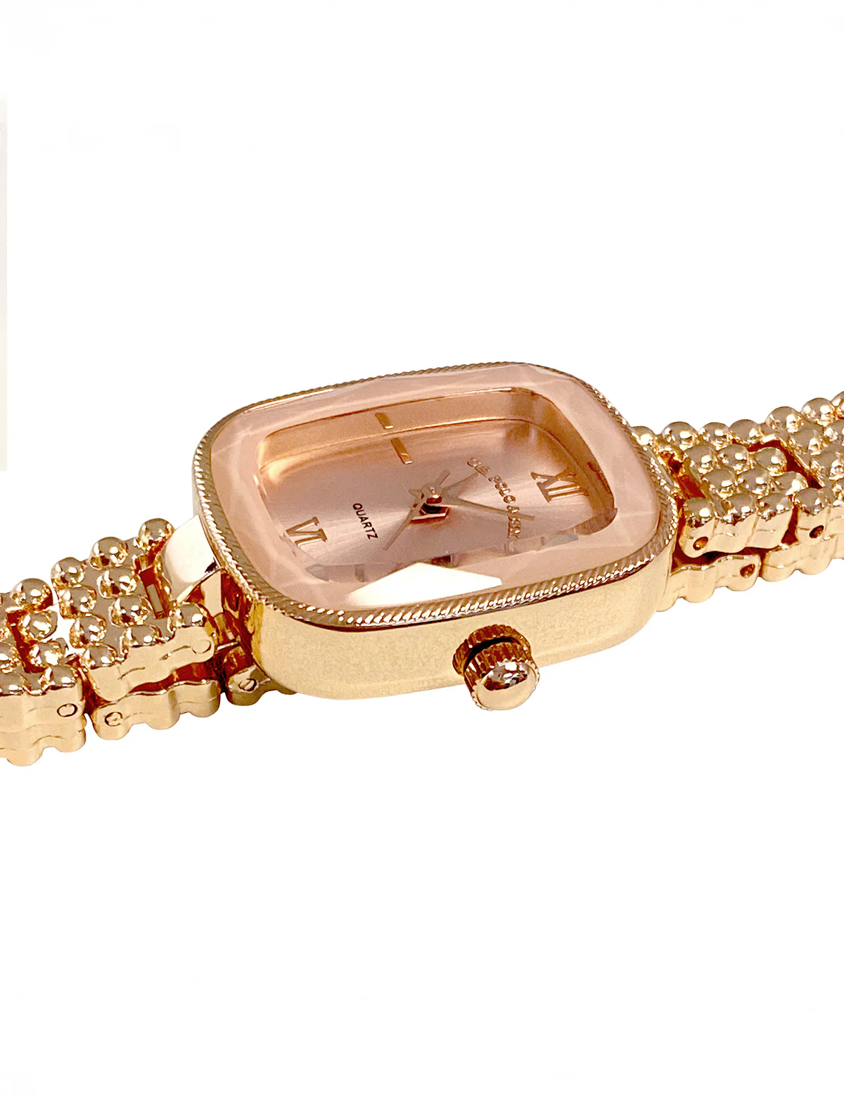 LADIES OVAL ROSE GOLD WATCH - Image 3