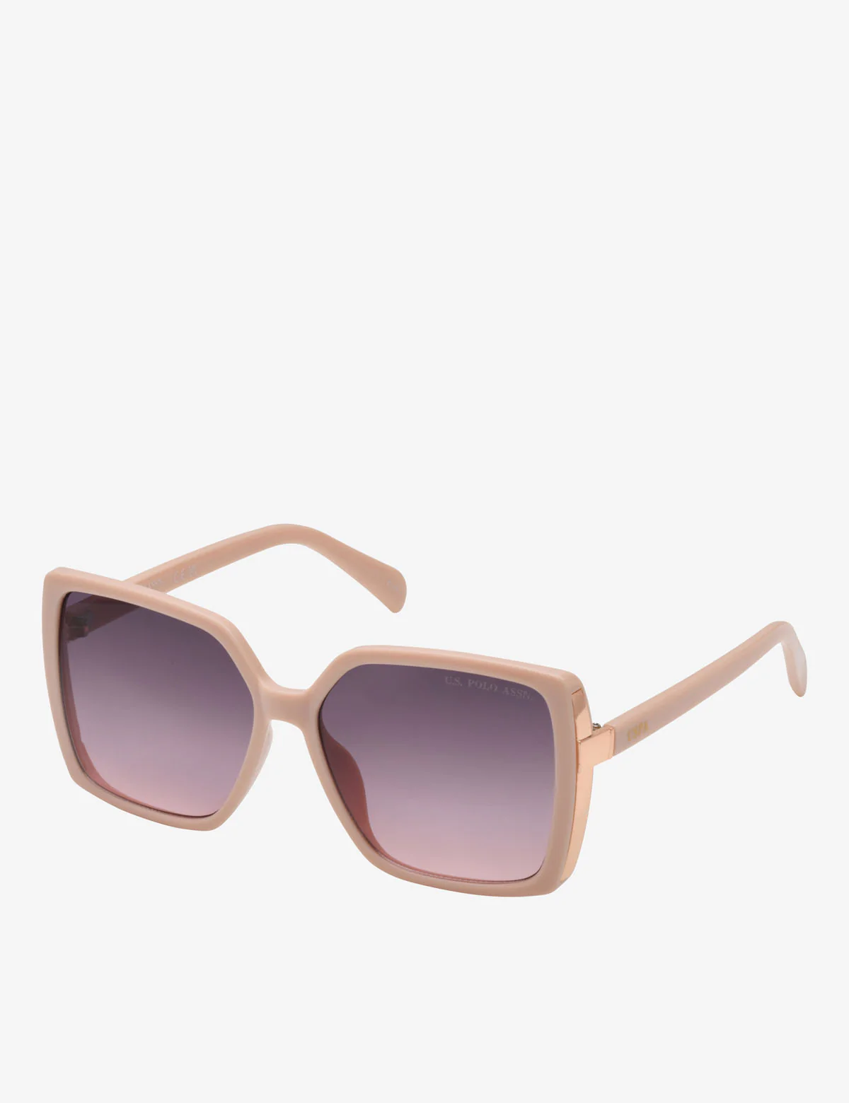 LADIES OVERSIZED RECTANGULAR RETRO SUNGLASSES - Image 2