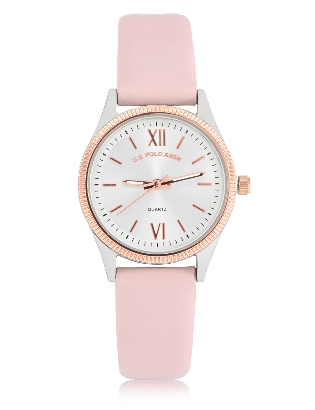 LADIES PINK STRAP WATCH - Image 2