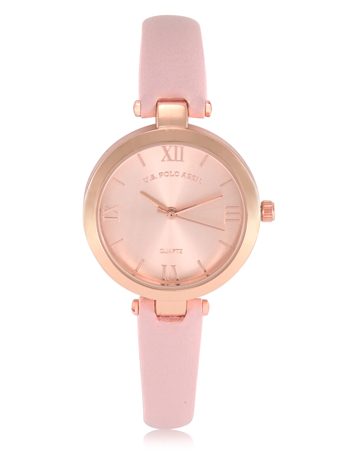 LADIES ROSE STRAP WATCH