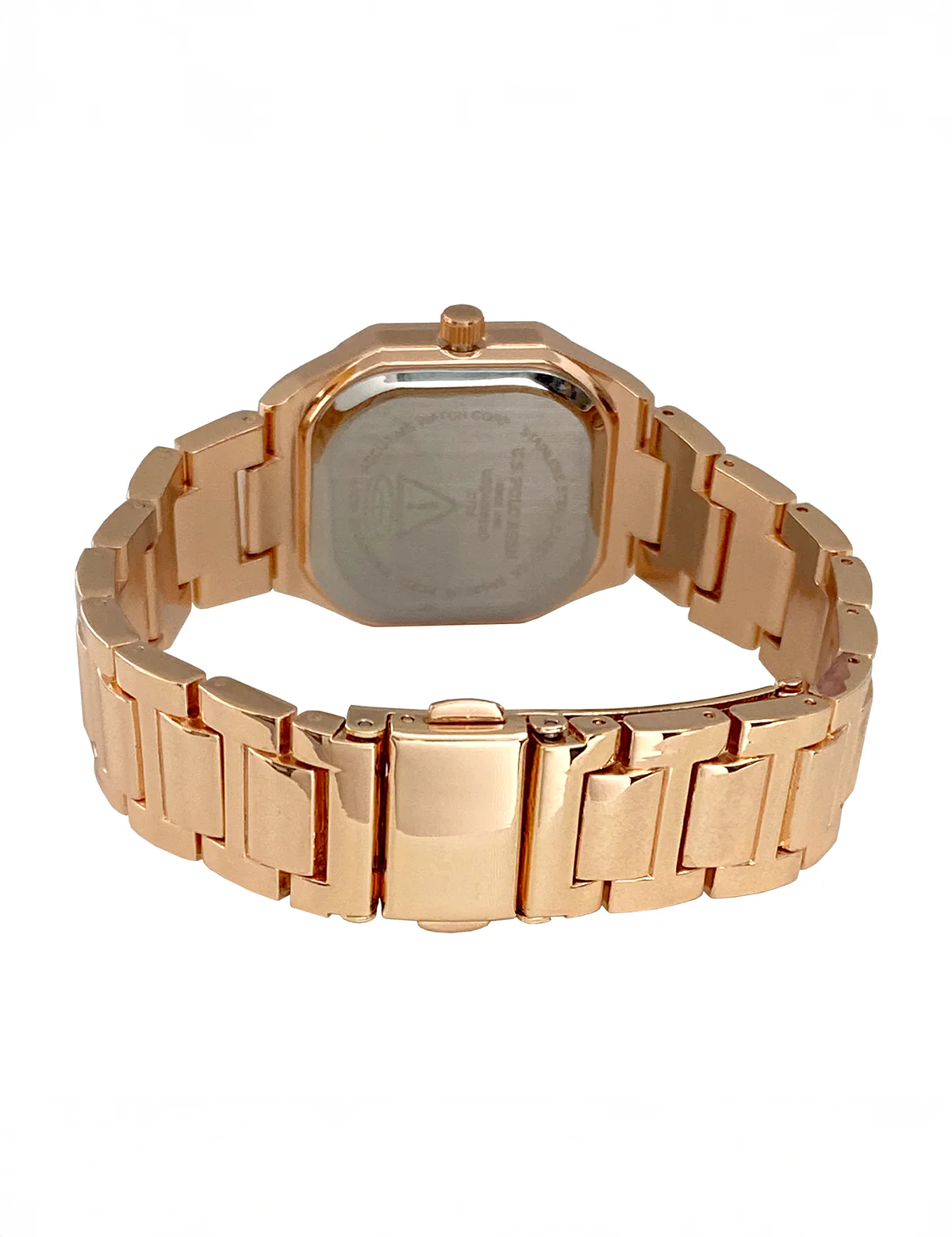 LADIES ROSE GOLD LINK ANALOG WATCH - Image 4