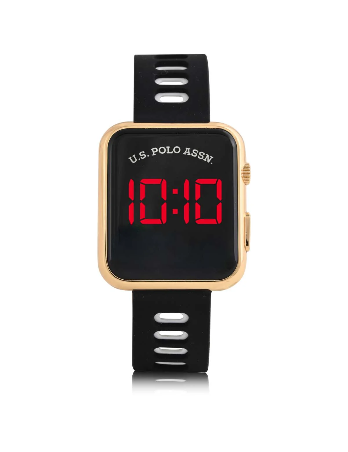 LADIES LED SQUARE FACE WATCH & STACKABLE BRACELETS SET - Image 8
