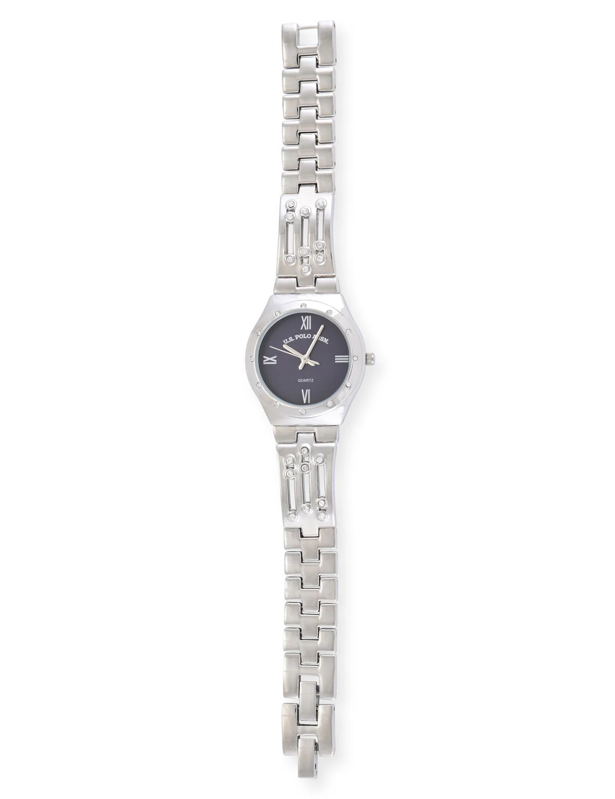 LADIES SILVER ANALOG BRACELET WATCH - Image 4