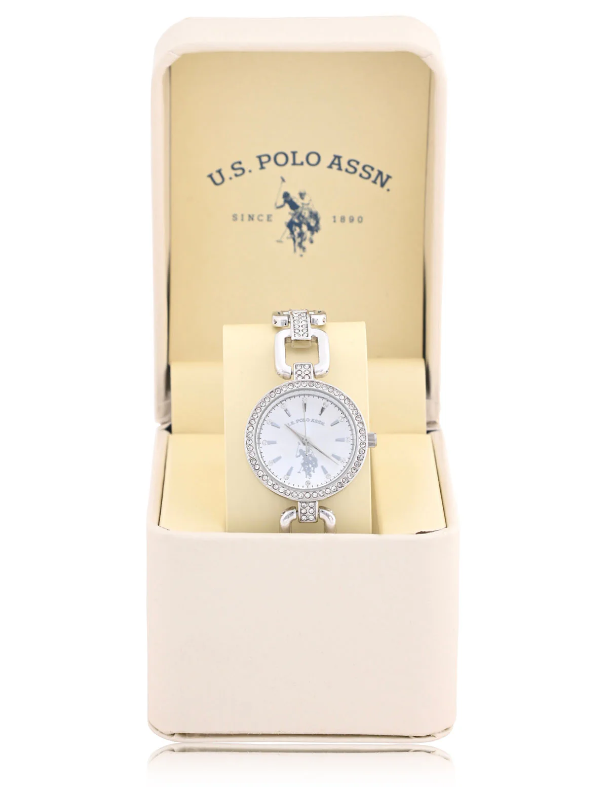 LADIES SILVER LINK WATCH - Image 2