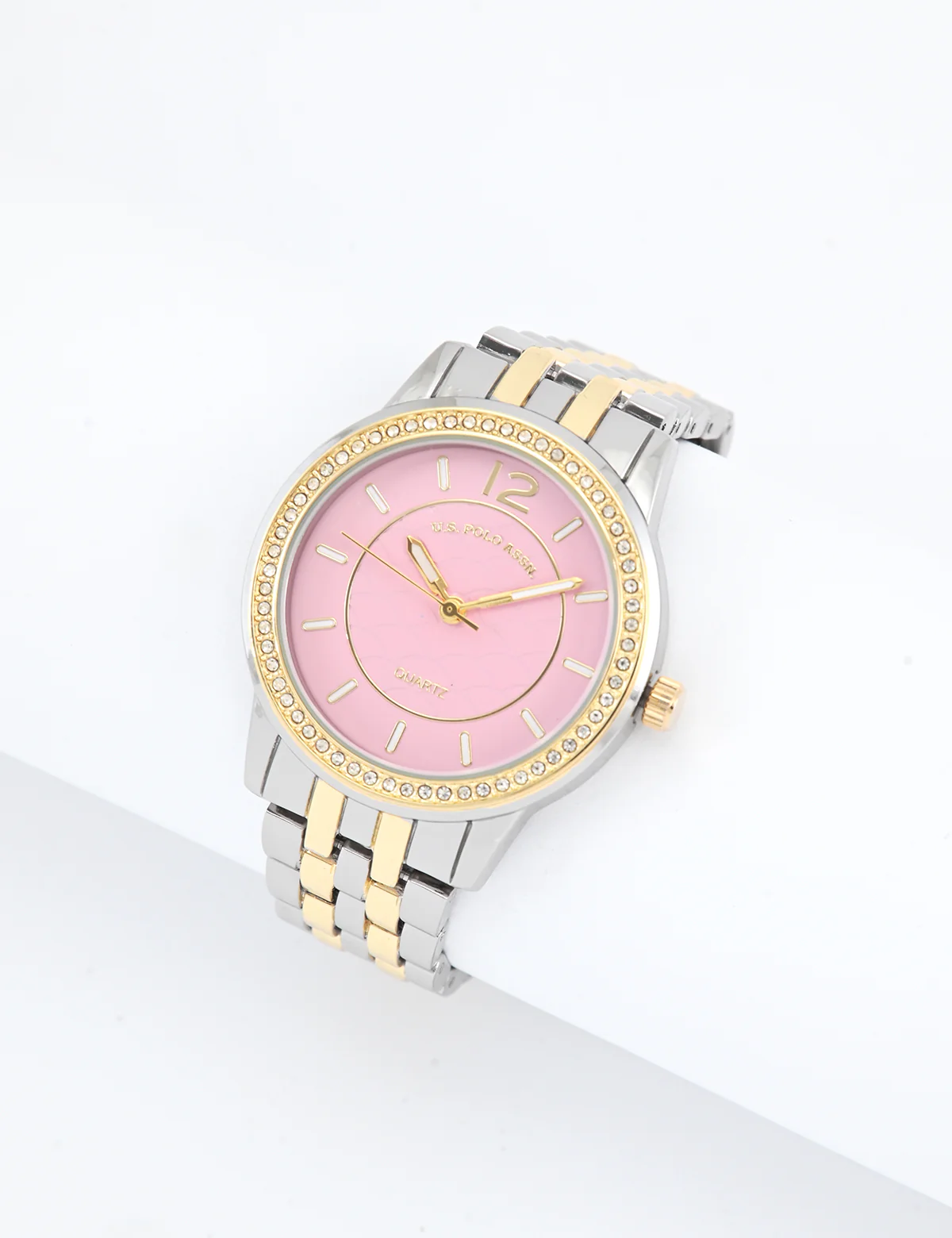 LADIES TWO TONE SILVER AND GOLD WATCH