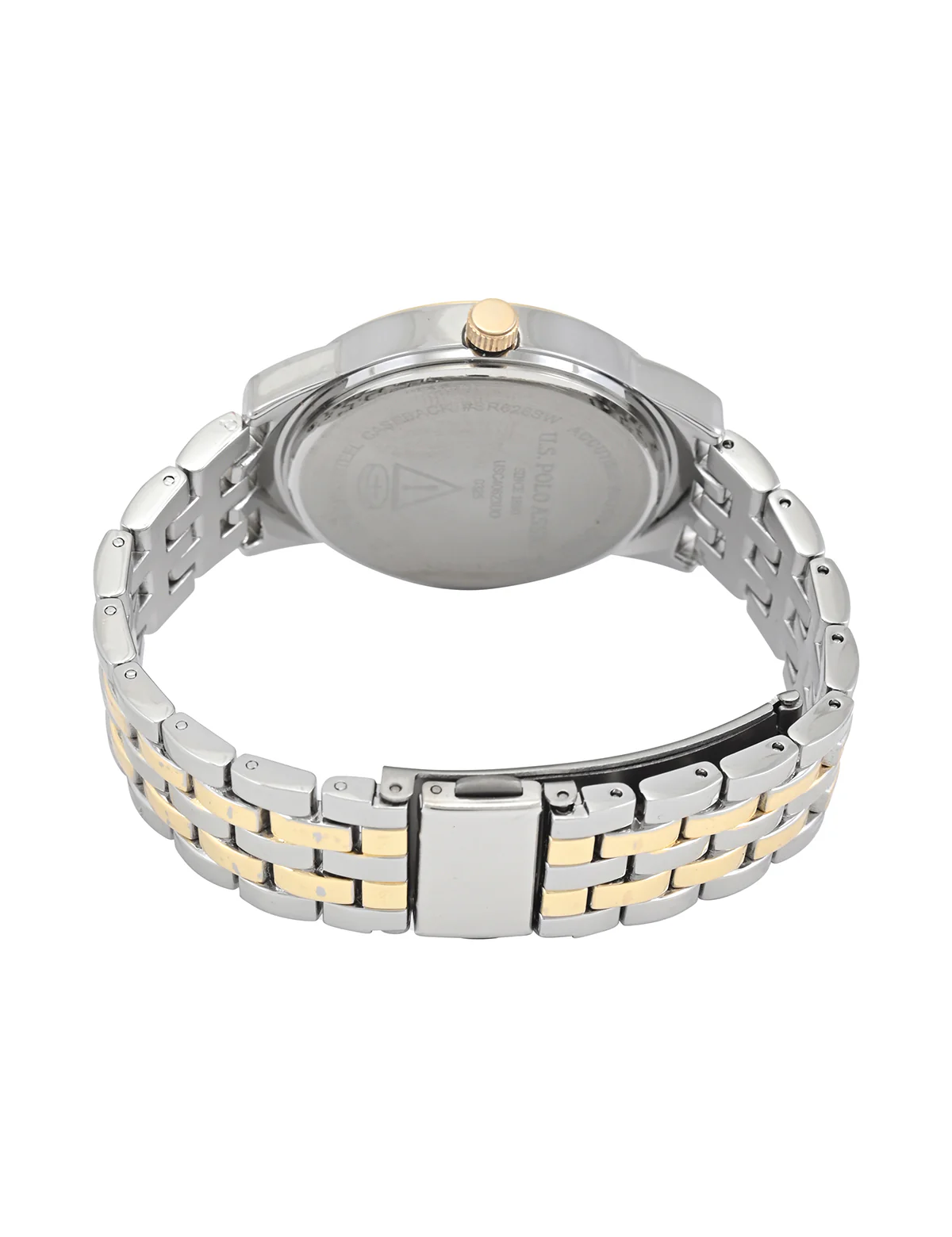 LADIES TWO TONE SILVER AND GOLD WATCH - Image 3