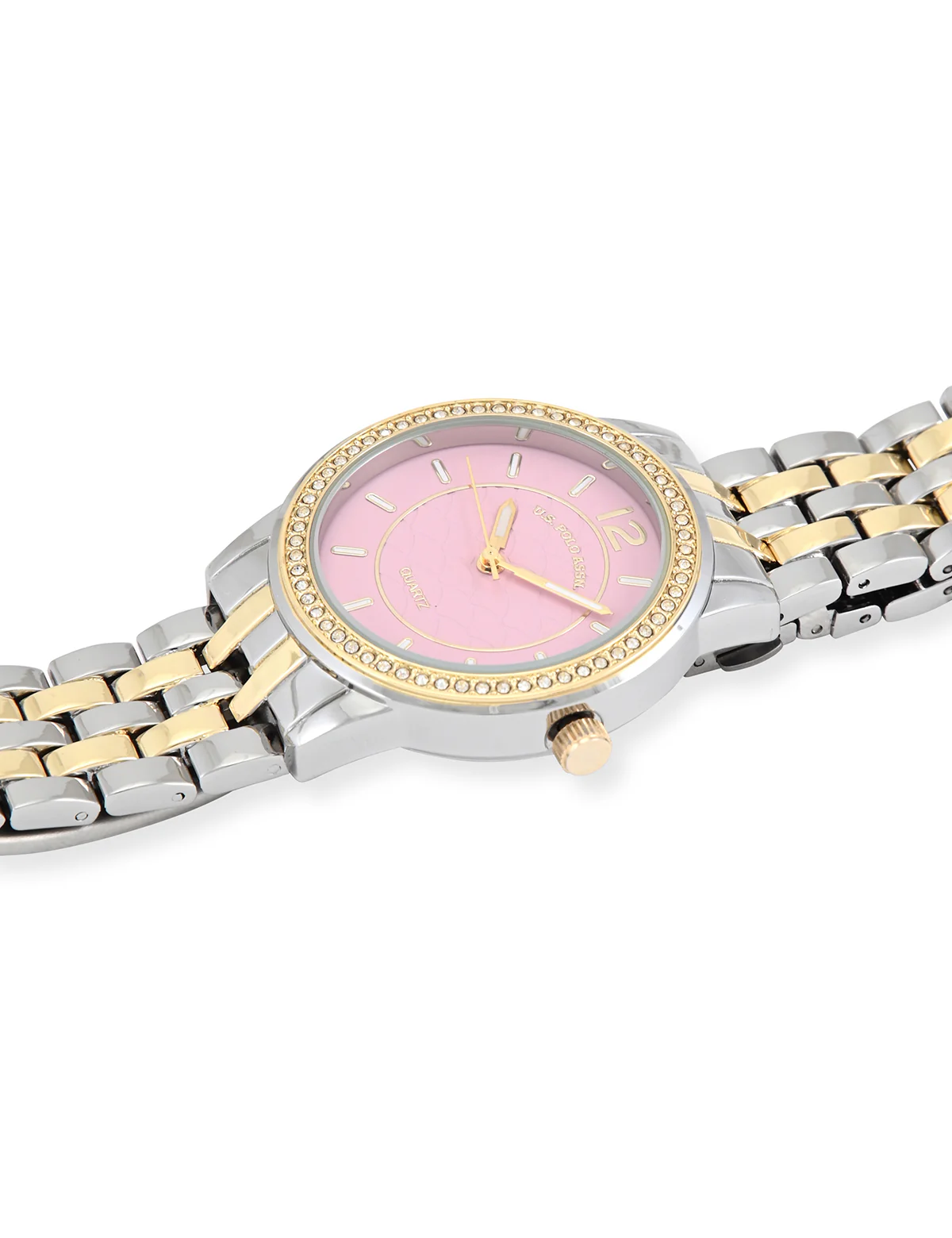 LADIES TWO TONE SILVER AND GOLD WATCH - Image 4