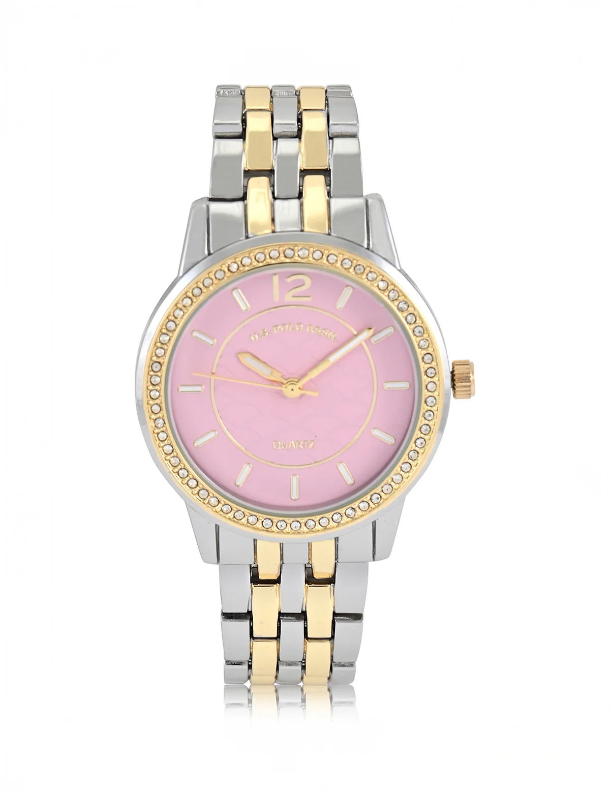 LADIES TWO TONE SILVER AND GOLD WATCH - Image 5