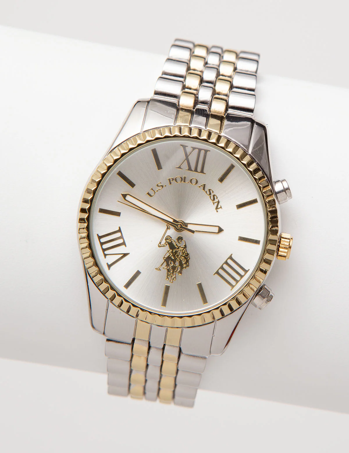 LADIES TWO TONE BRACELET WATCH