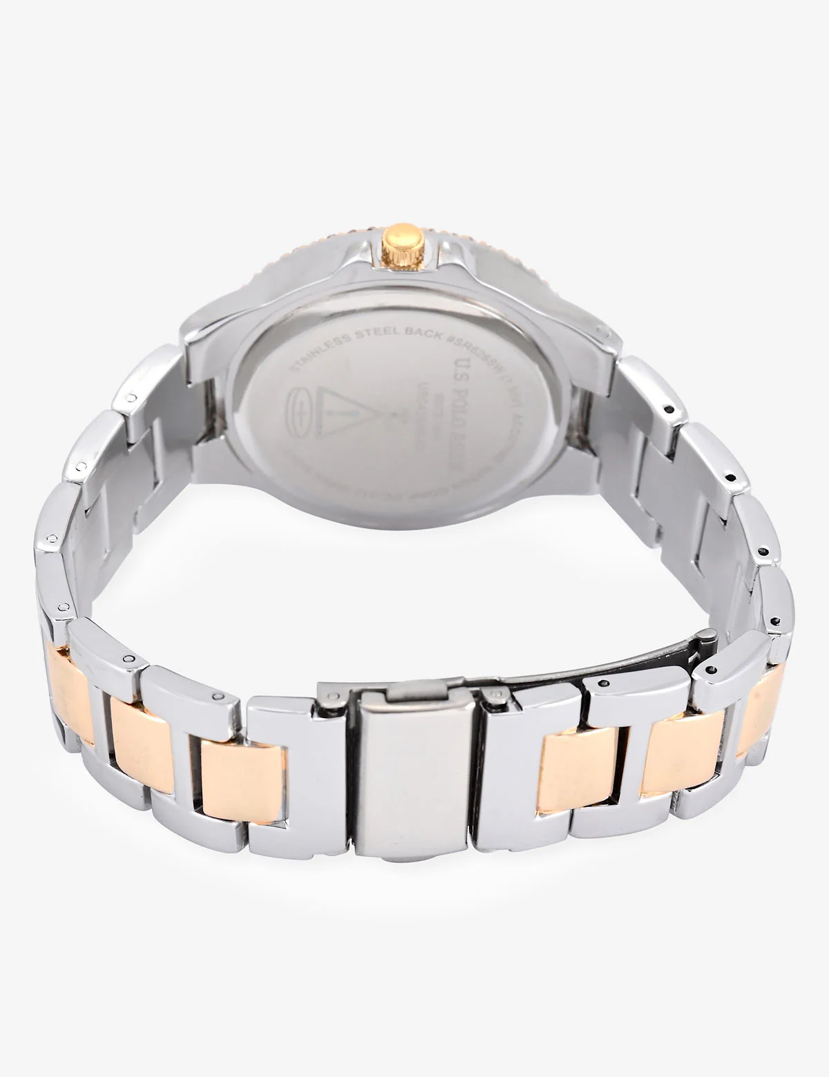 LADIES TWO TONE EMBELLISHED WATCH - Image 4
