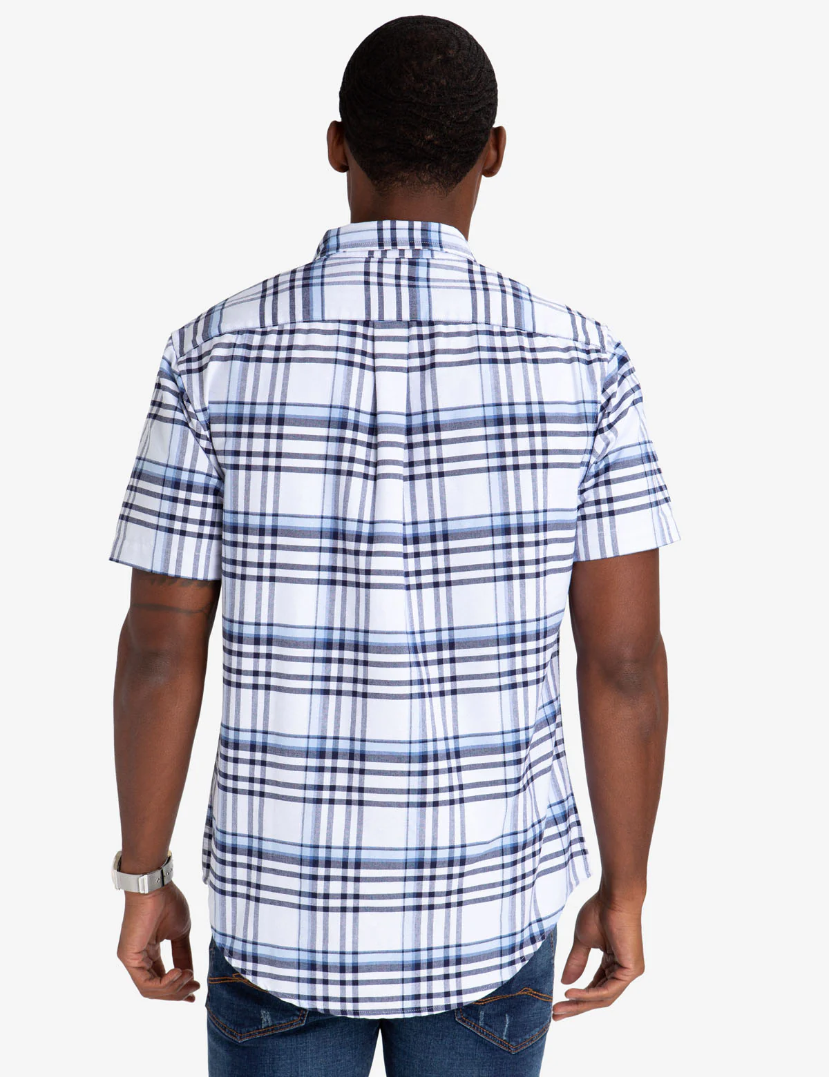 LARGE PLAID OXFORD SHIRT - Image 4
