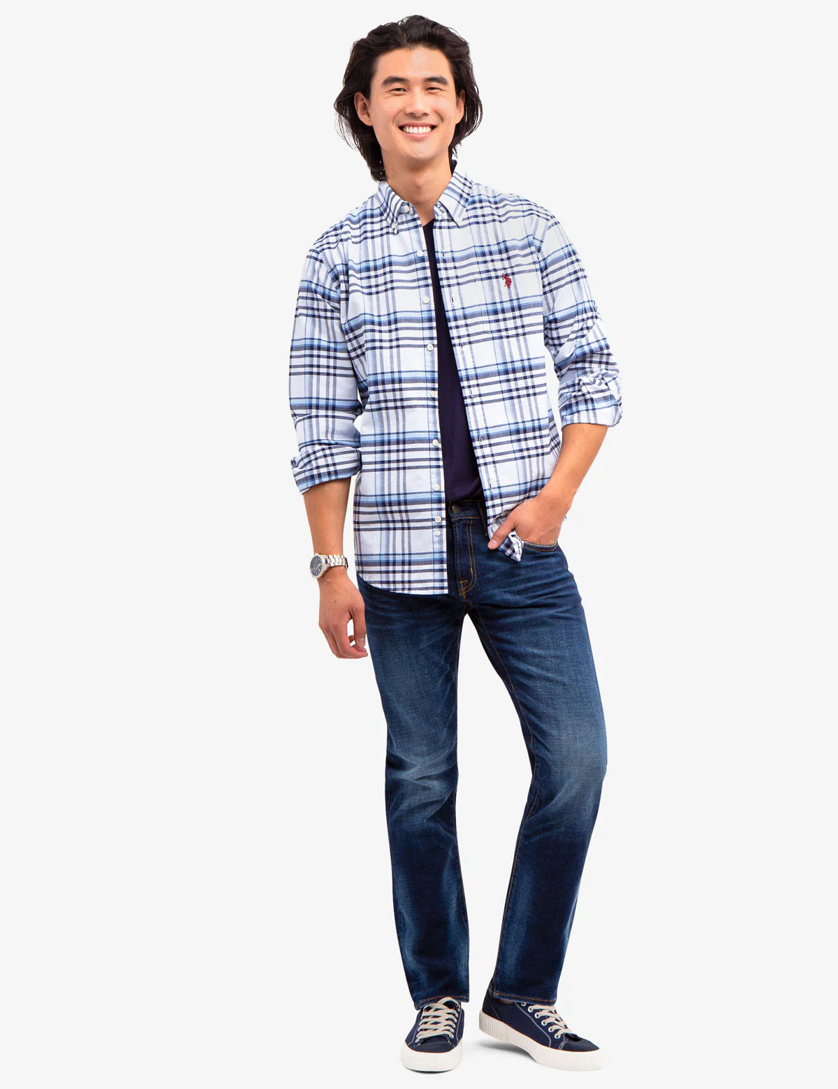 LARGE PLAID OXFORD SHIRT - Image 2