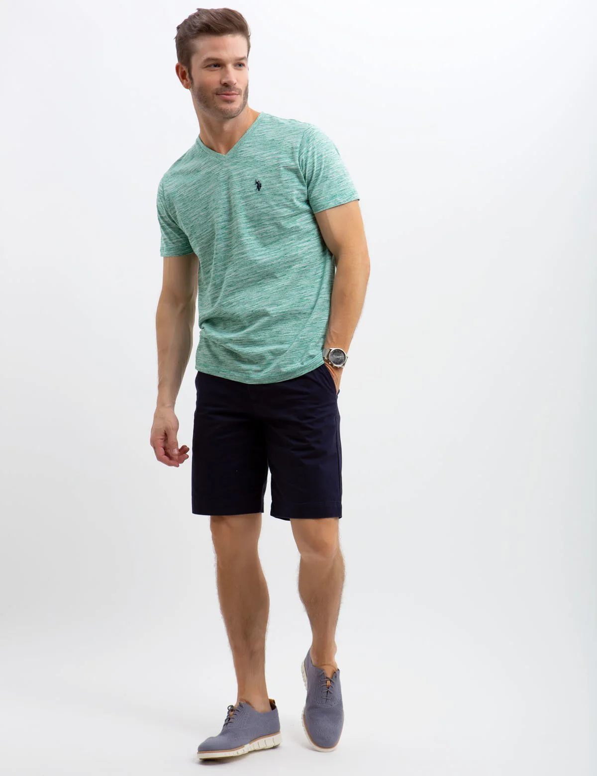 LINEAR SPACE DYED T-SHIRT - Image 10