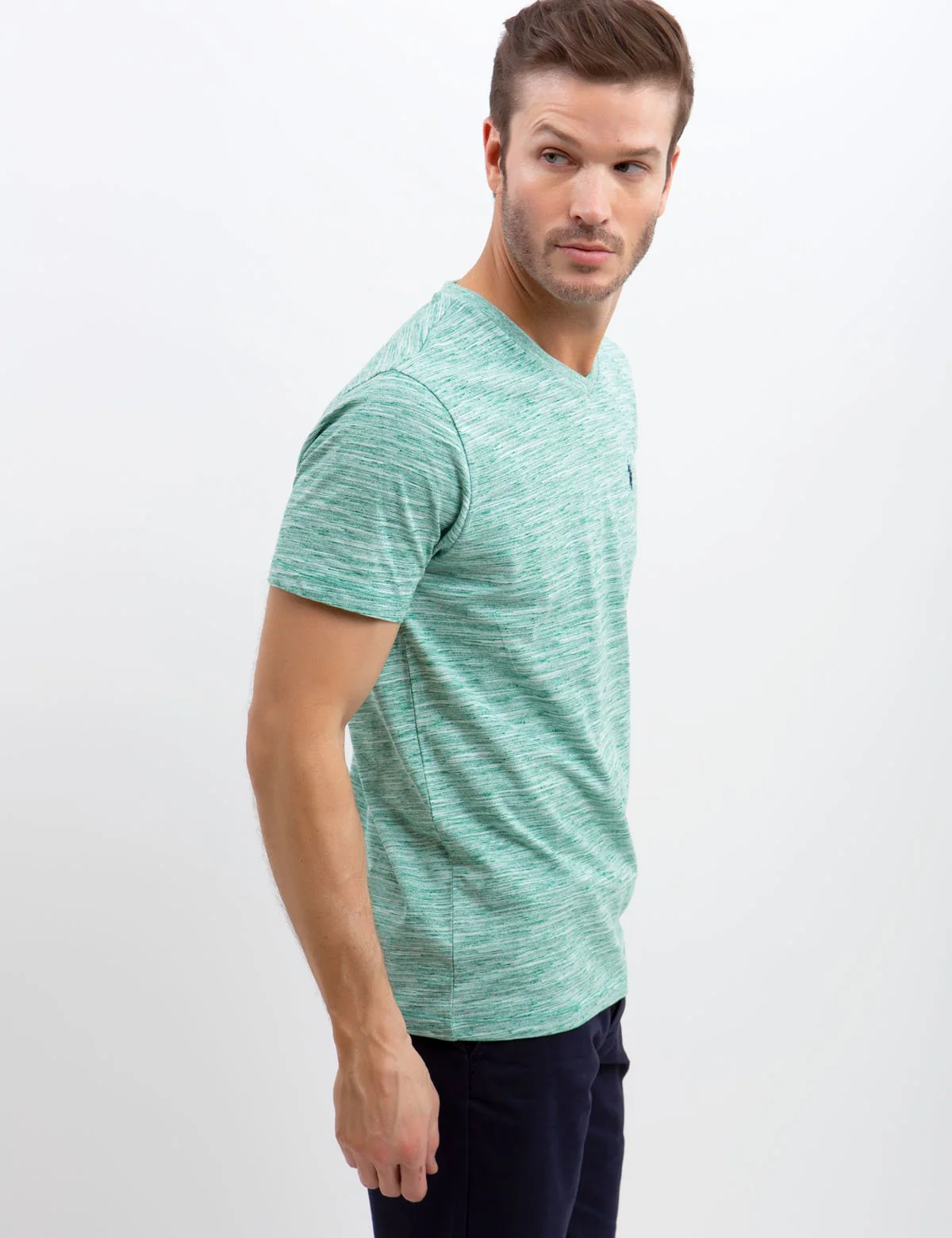 LINEAR SPACE DYED T-SHIRT - Image 21
