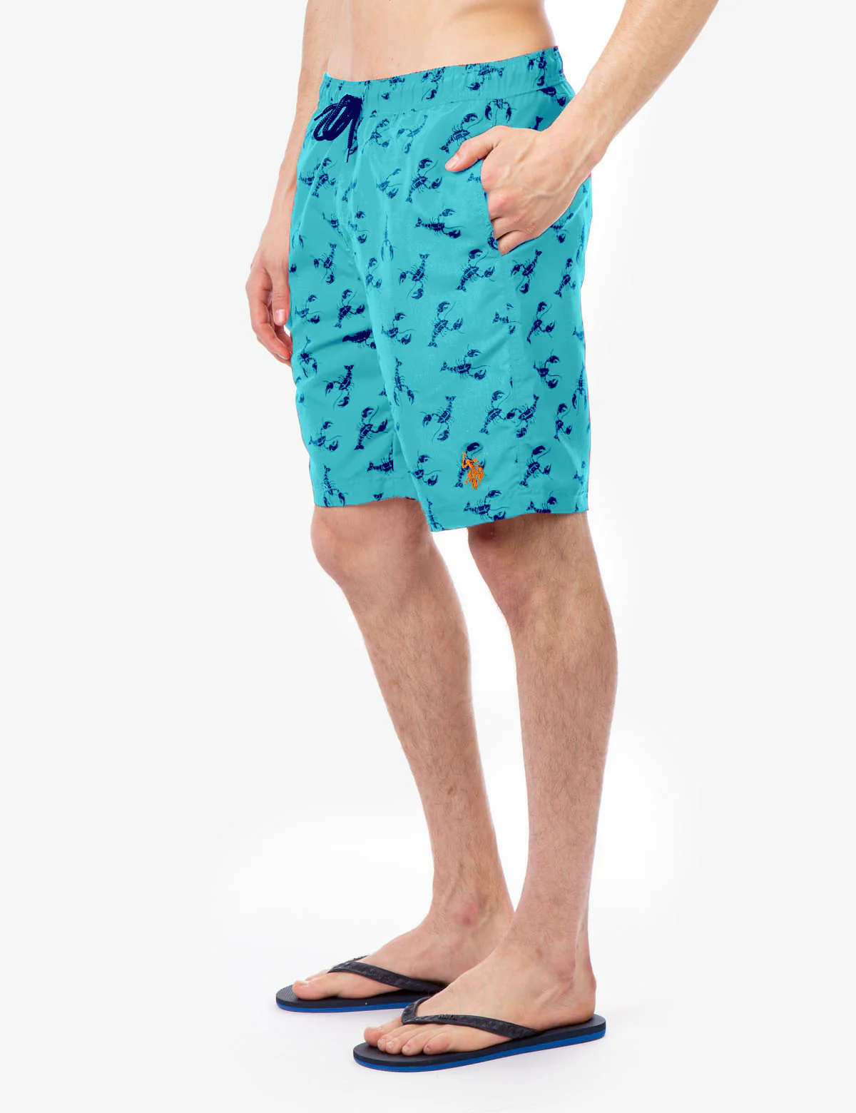 LOBSTER PRINT SWIM TRUNKS - Image 3