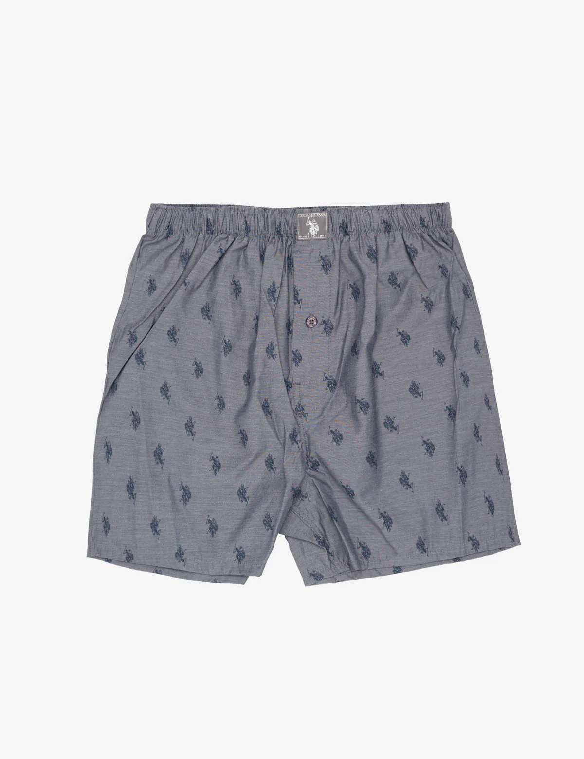LOGO CHAMBRAY WOVEN BOXER - Image 4