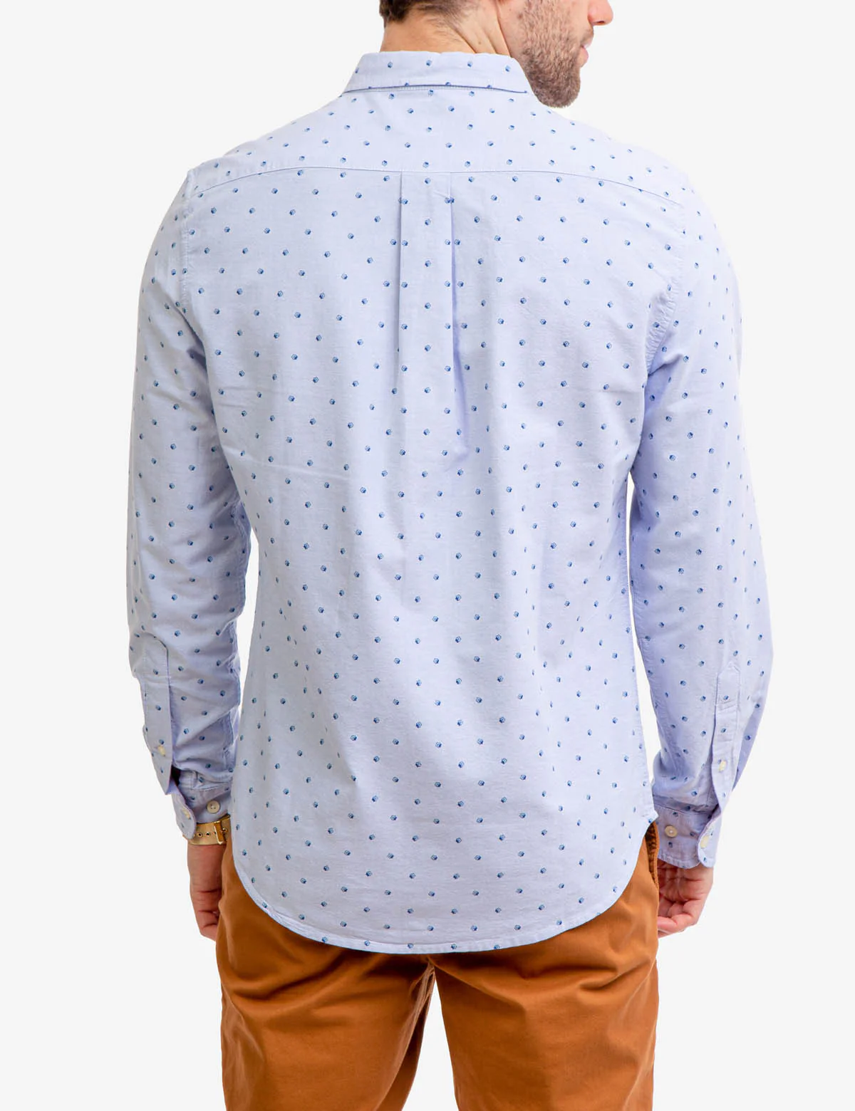 LONG SLEEVE ALL OVER FLORAL OXFORD SHIRT - Image 11