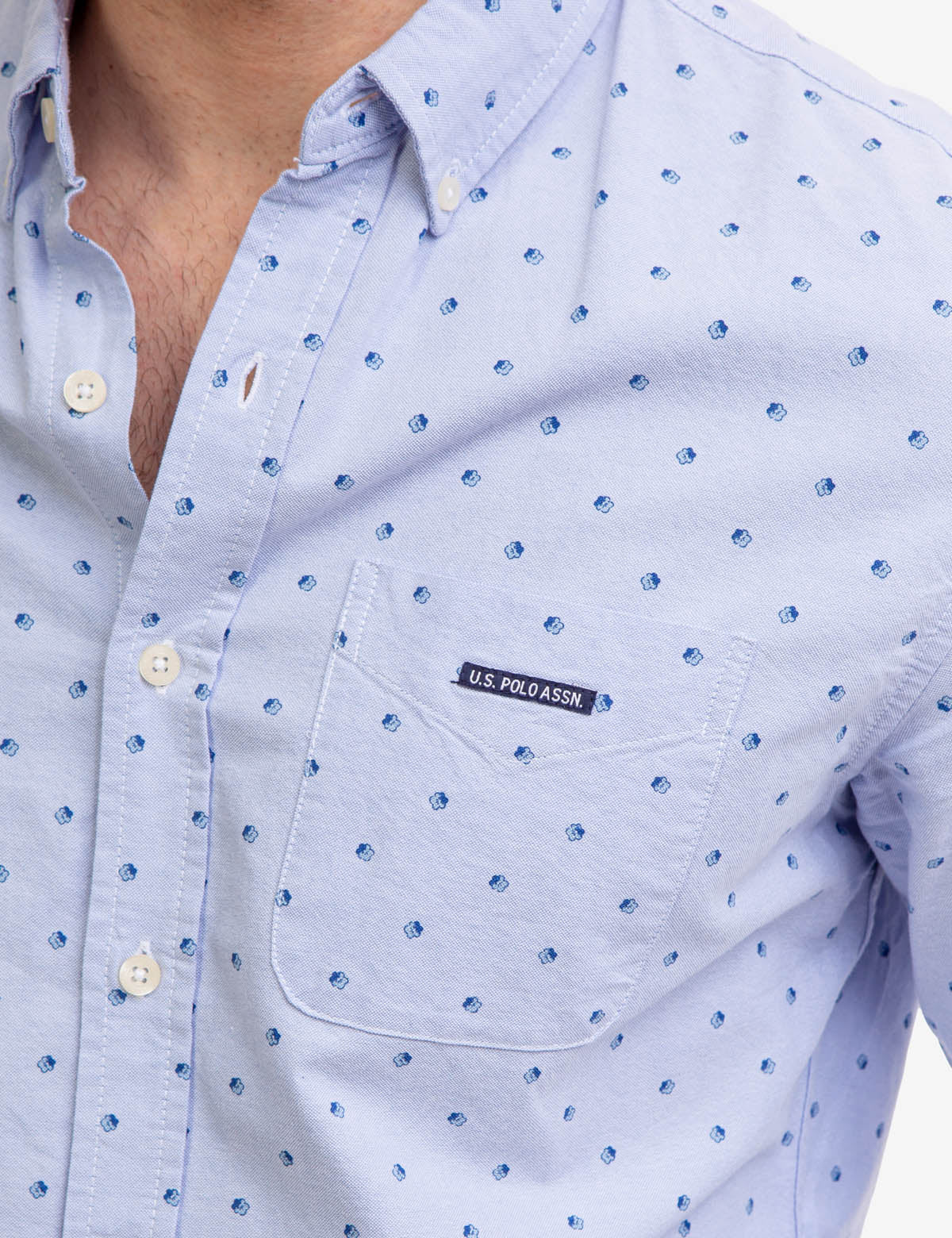 LONG SLEEVE ALL OVER FLORAL OXFORD SHIRT - Image 12