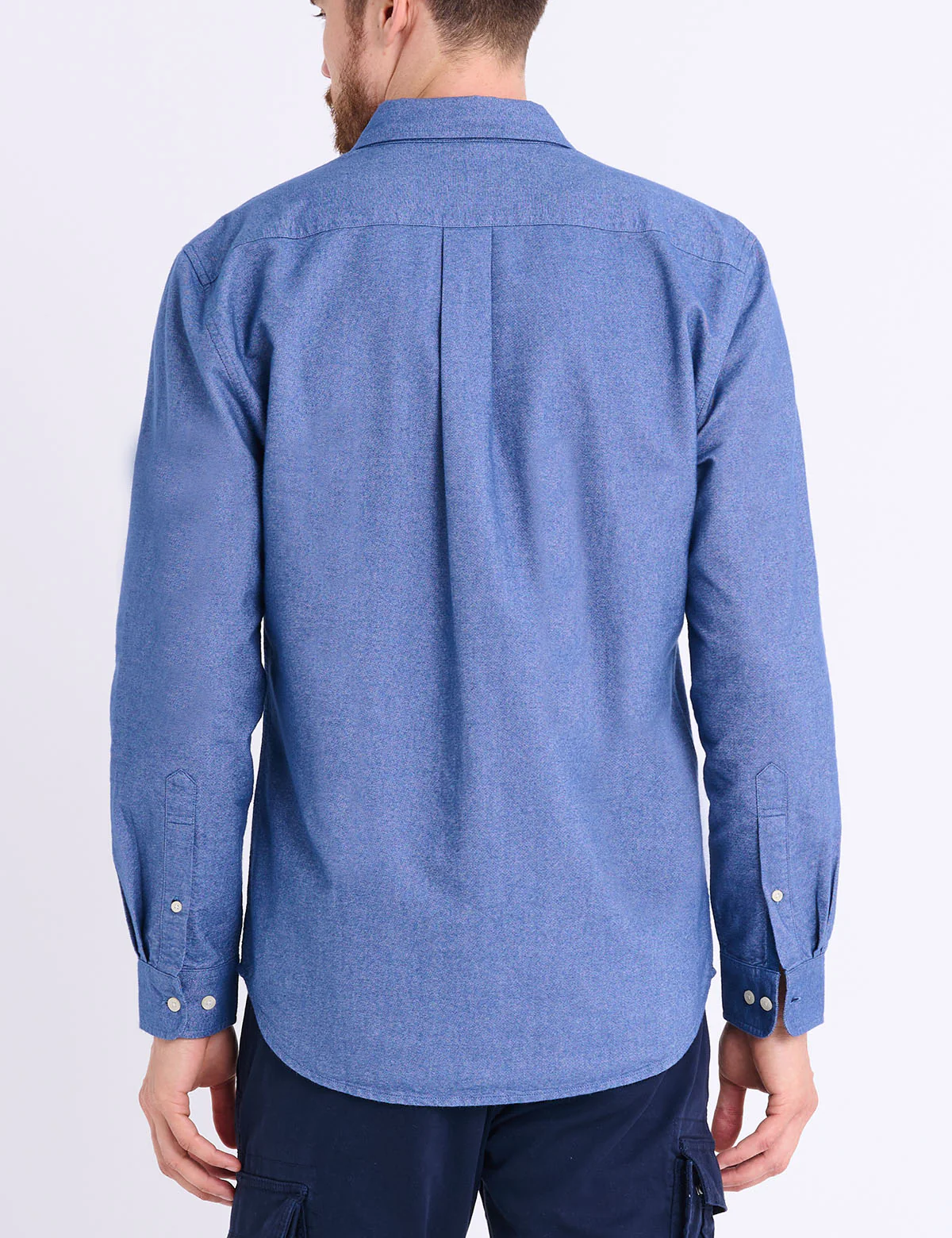 LONG SLEEVE BRUSHED OXFORD SHIRT WITH POCKET - Image 9