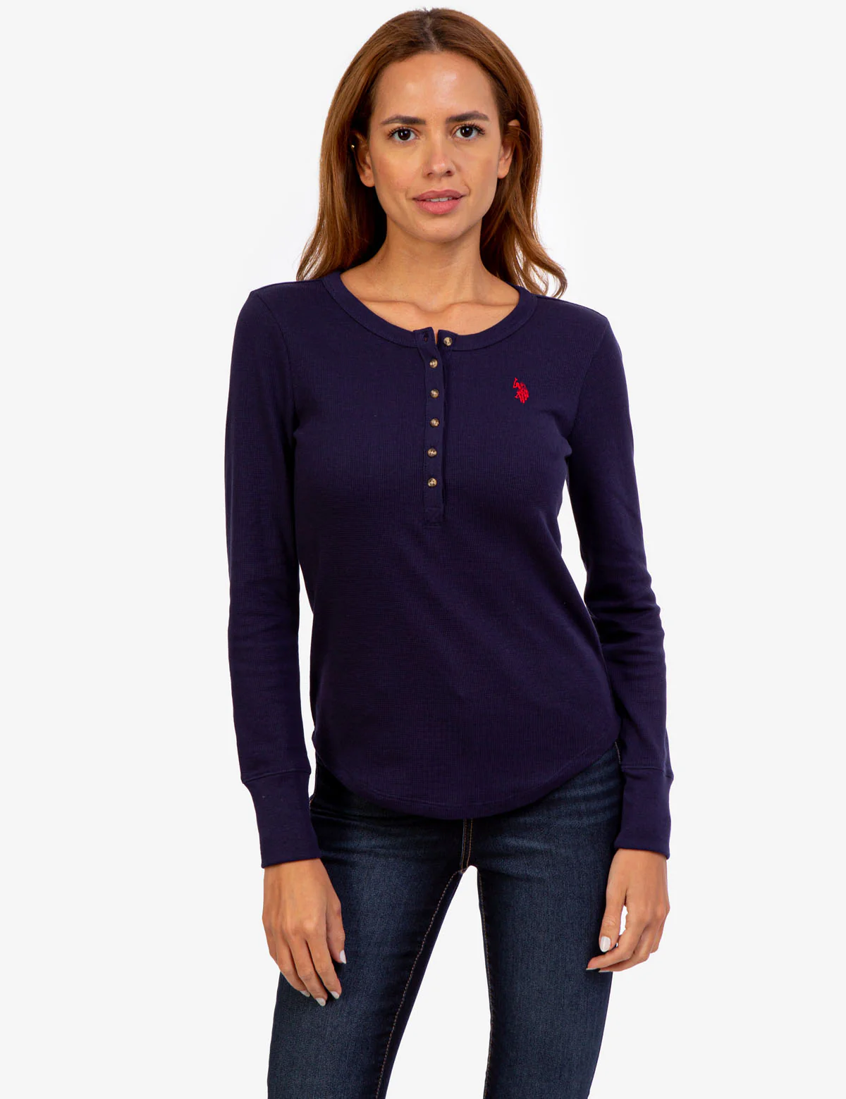 LONG SLEEVE BUTTON CREW THERMAL