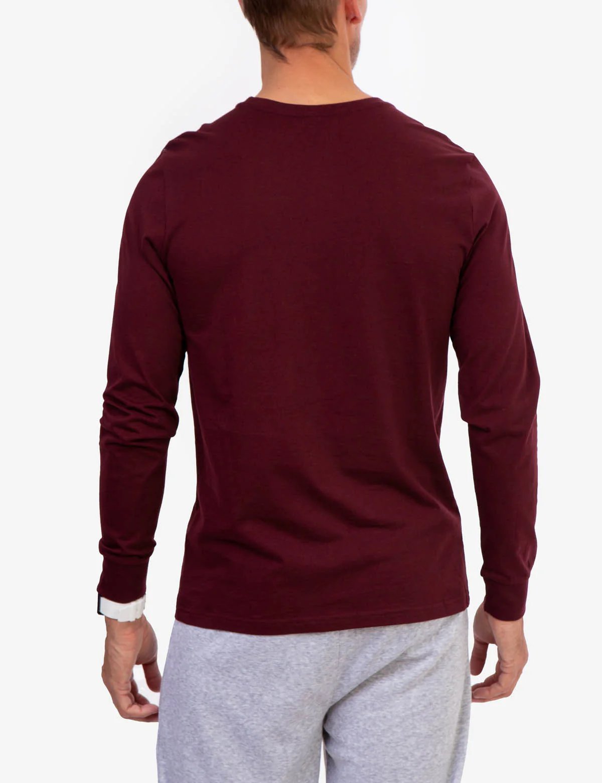 LONG SLEEVE CHEST STRIPE POCKET T-SHIRT - Image 4