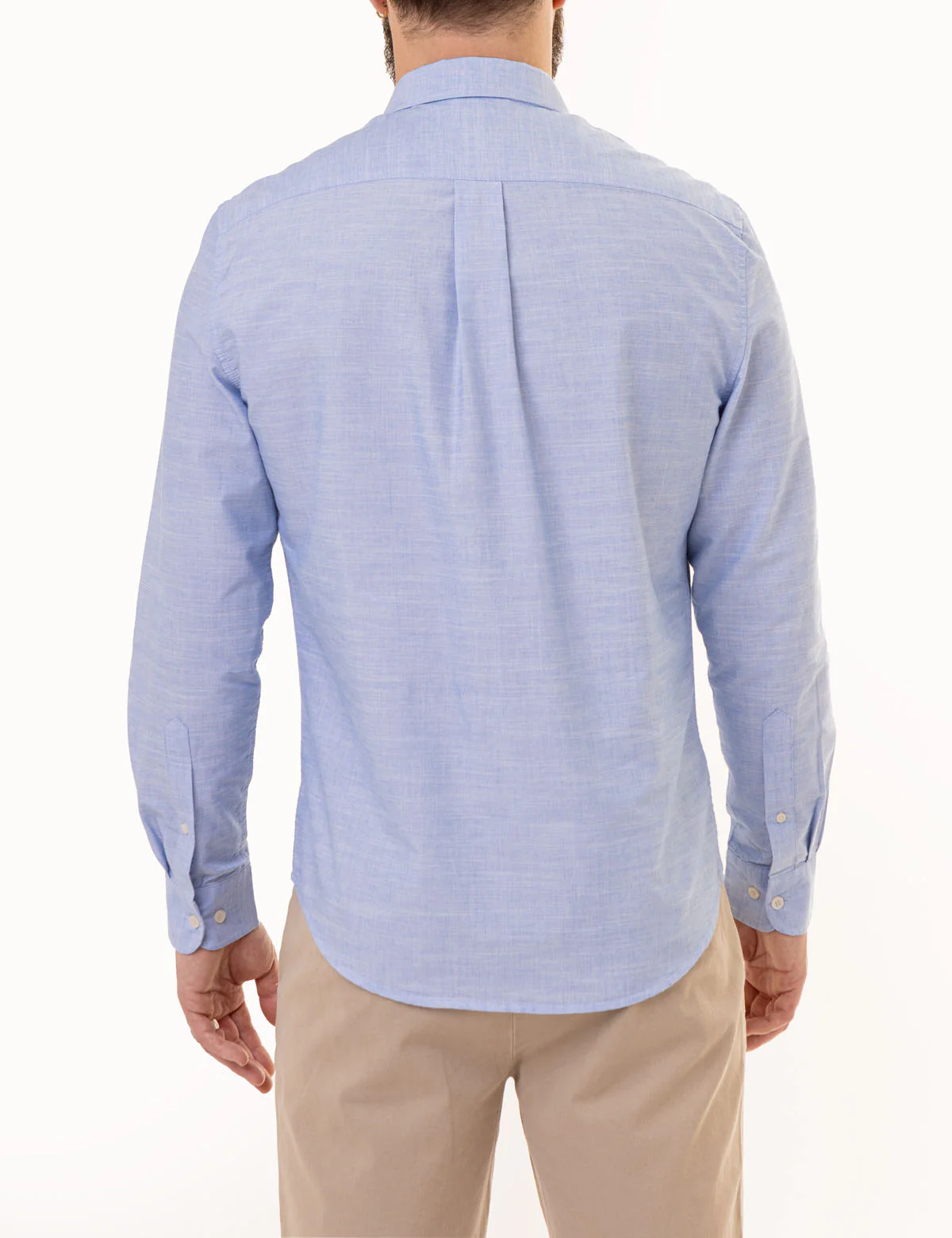 LONG SLEEVE END ON END WOVEN SHIRT - Image 4