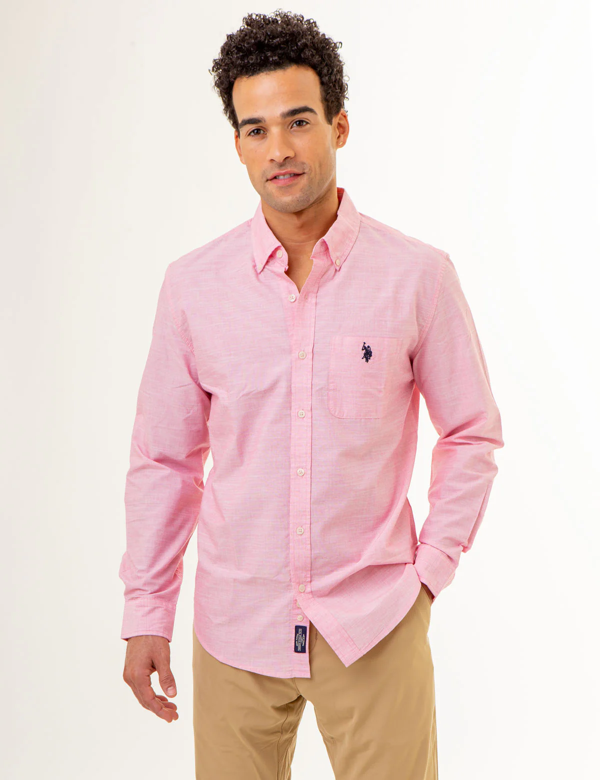 LONG SLEEVE END ON END WOVEN SHIRT - Image 9