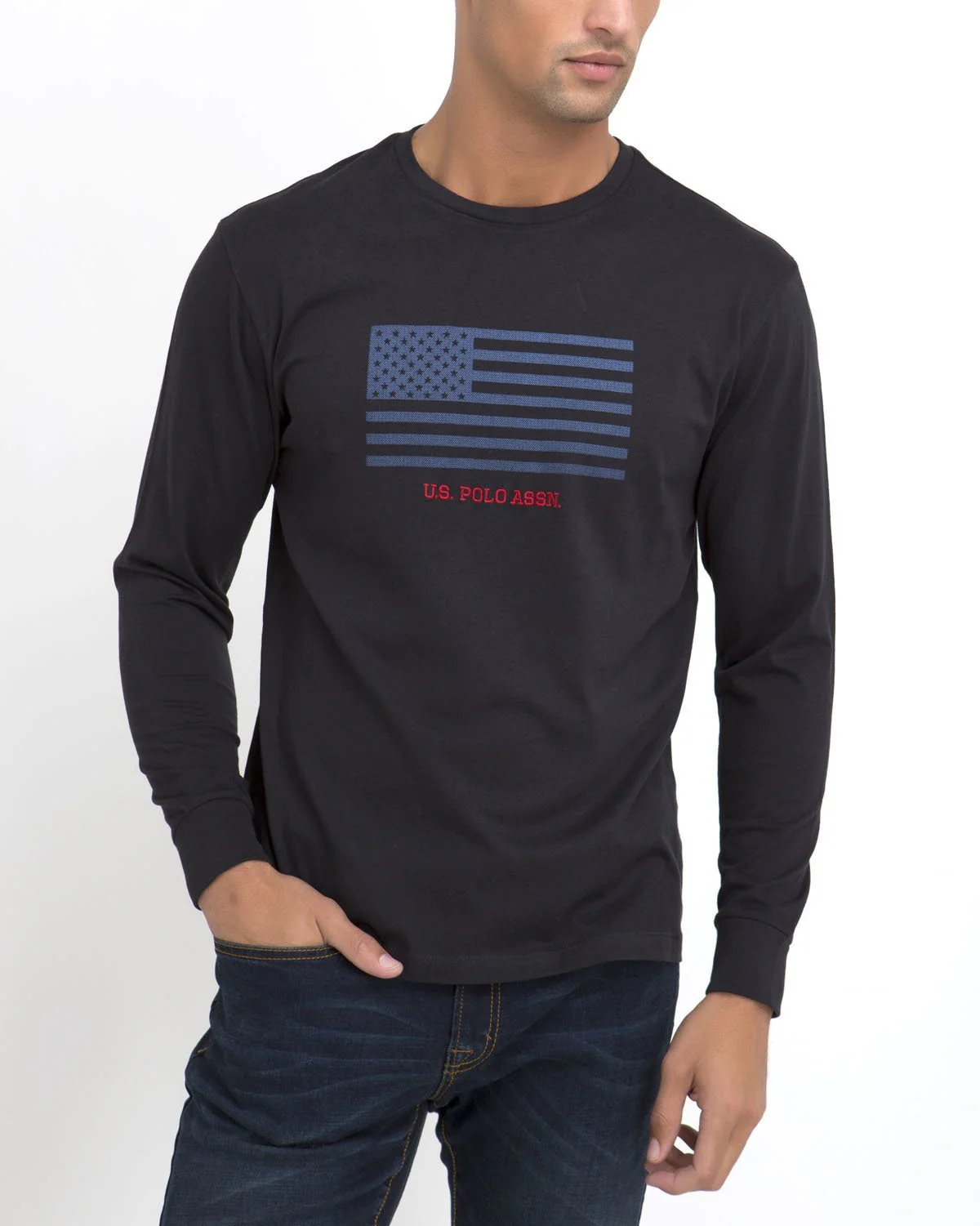 LONG SLEEVE FLAG T-SHIRT - Image 5