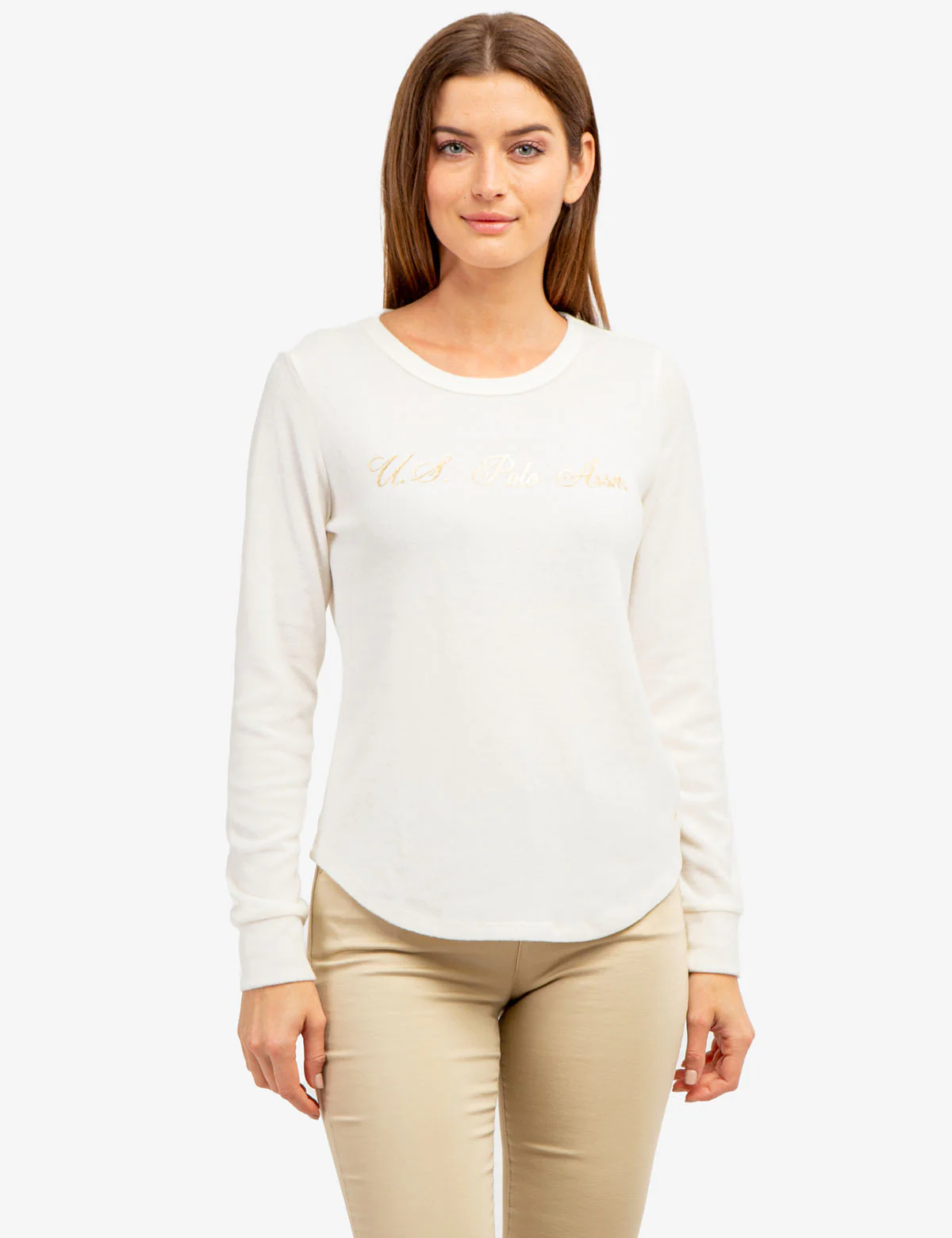 SOFT LONG SLEEVE FOIL LOGO HACCI TOP
